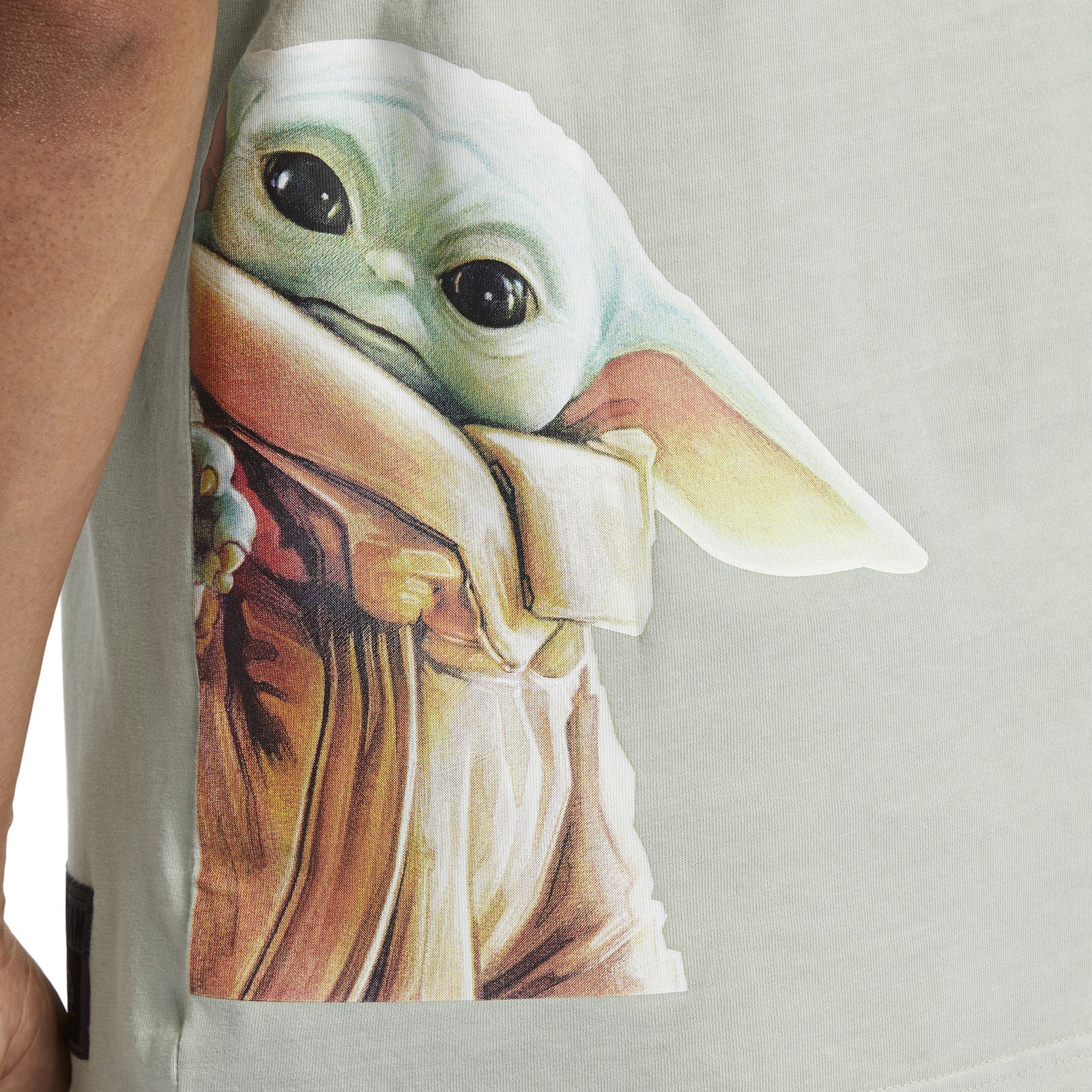 DC Shoes Mens Grogu The Child Crew Neck T-Shirt - Silt Green - Image 4