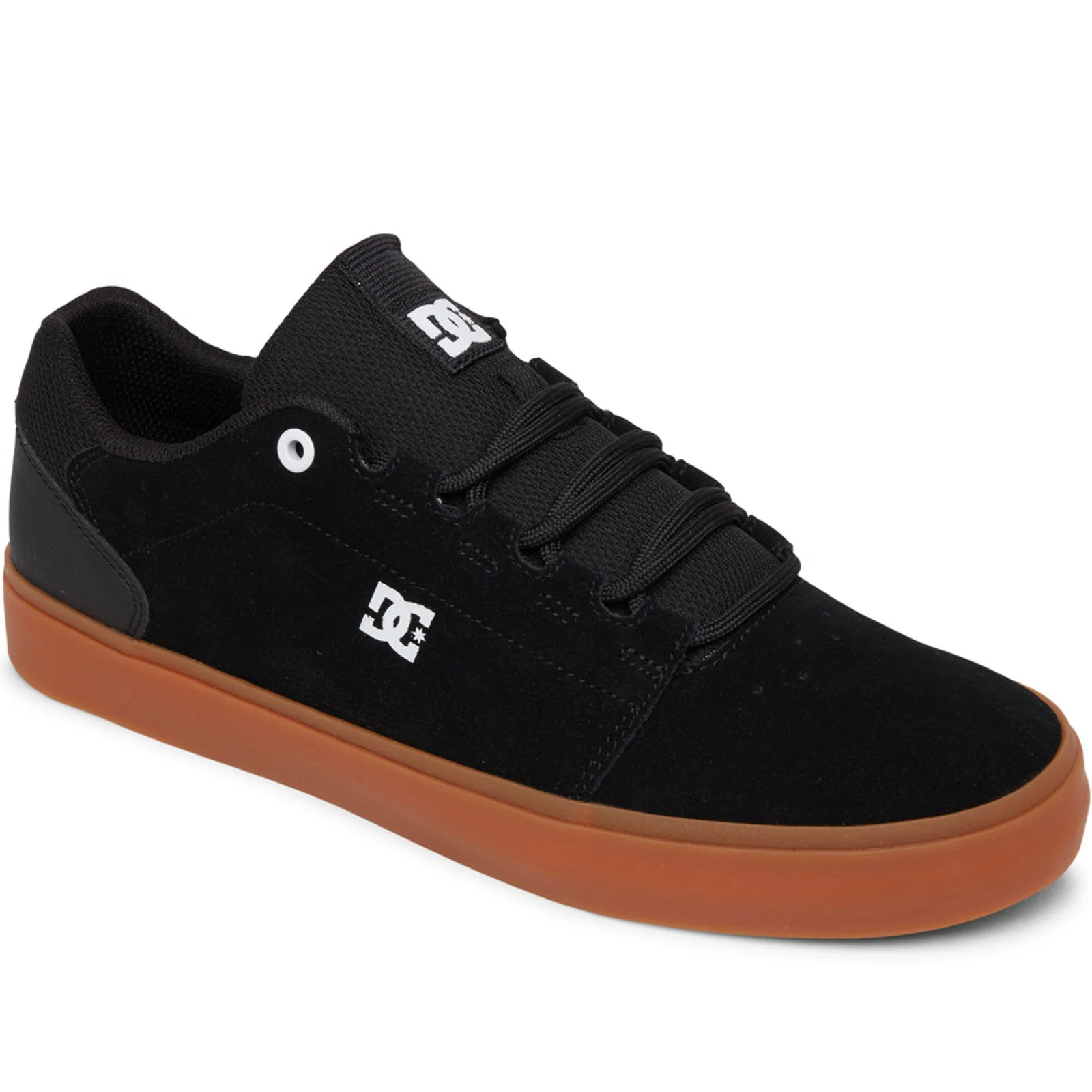 DC Shoes Mens Hyde Low Rise Suede Lace Up Trainers - Image 3