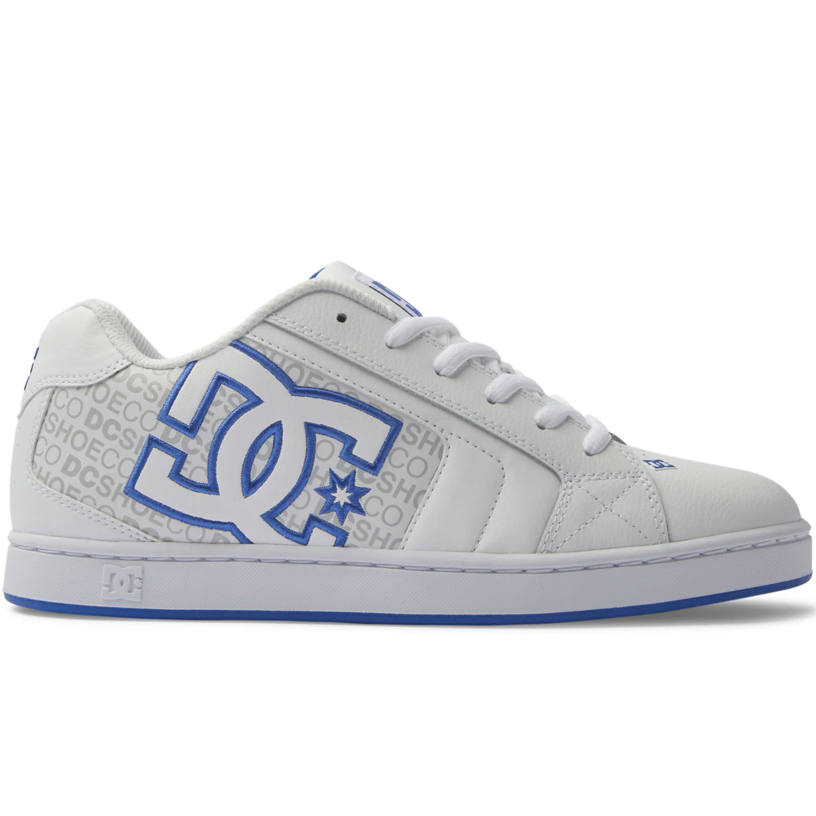 DC Shoes Mens Net Leather Low Rise Trainers - Image 35