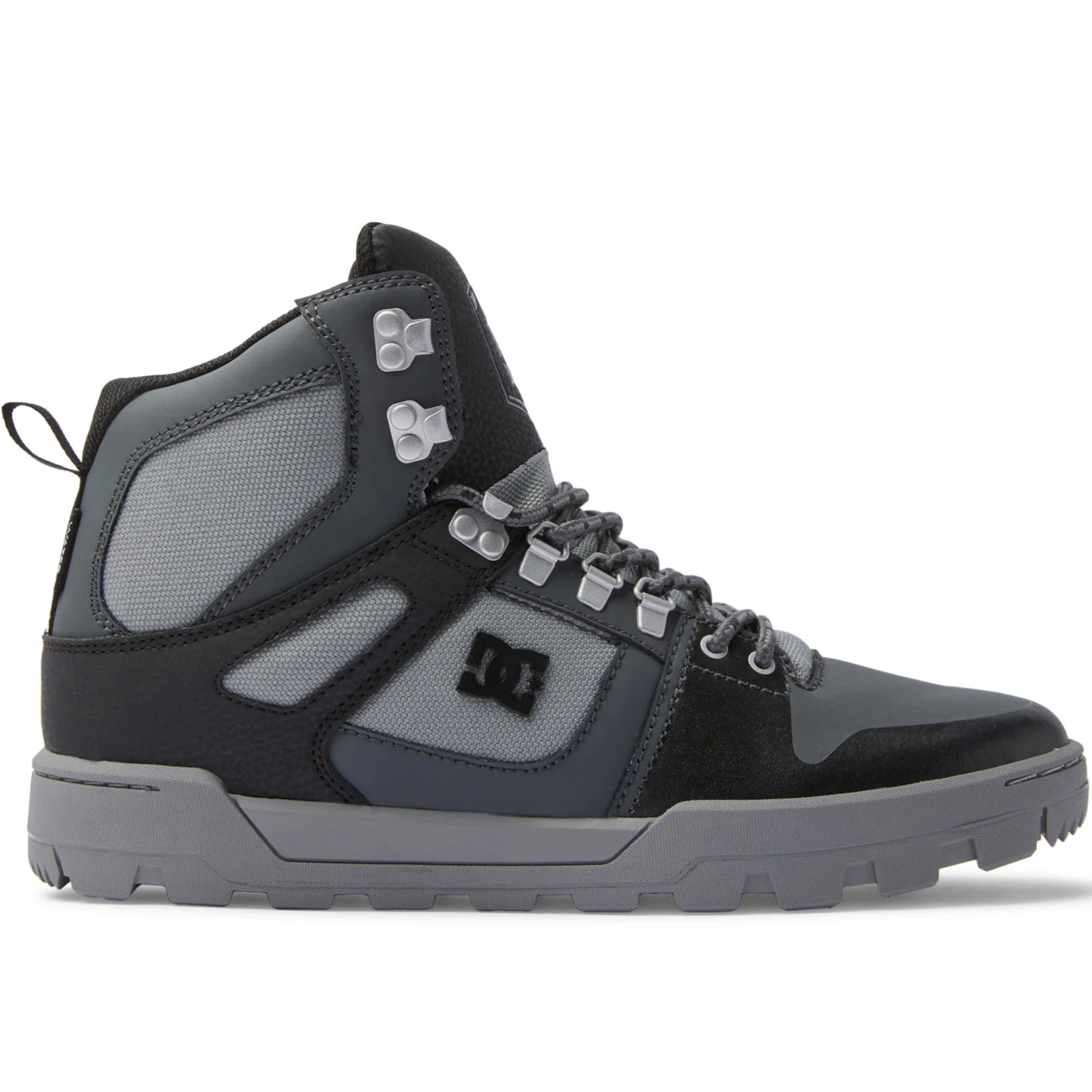 DC Shoes Mens Pure Hi Mid Rise Leather Chunky Boots - Image 11