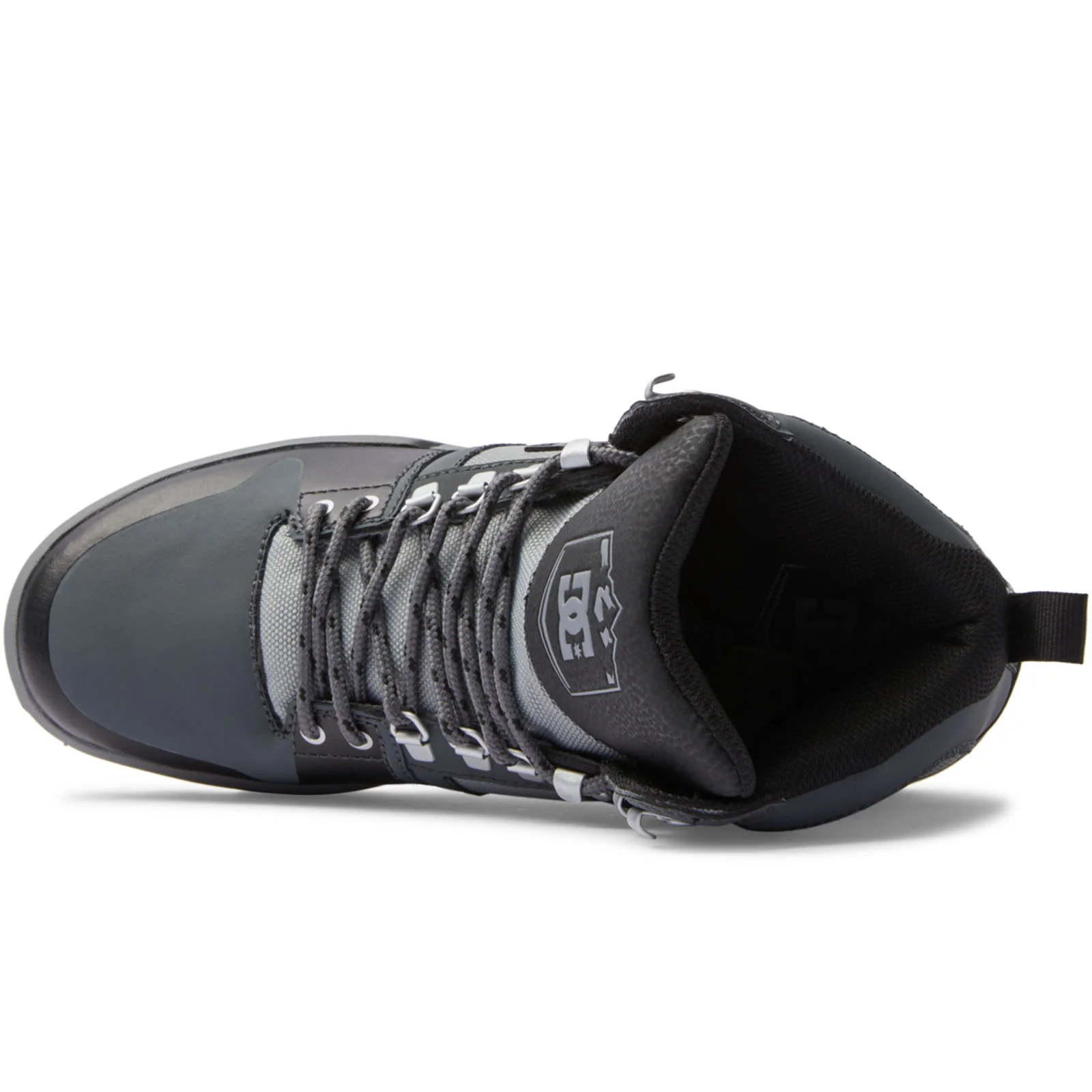 DC Shoes Mens Pure Hi Mid Rise Leather Chunky Boots - Image 7