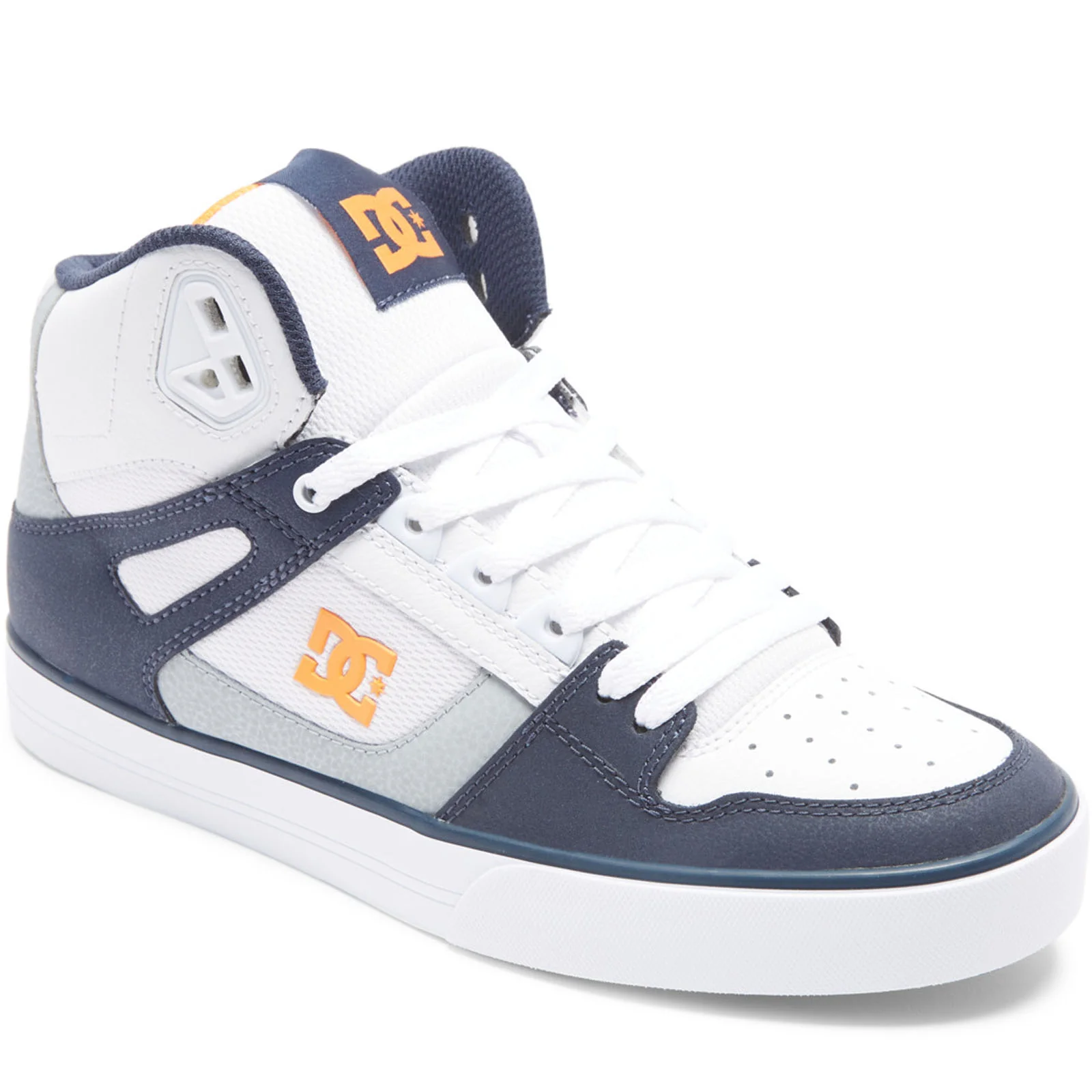 DC Shoes Mens Pure High Leather High Top Trainers - Image 5