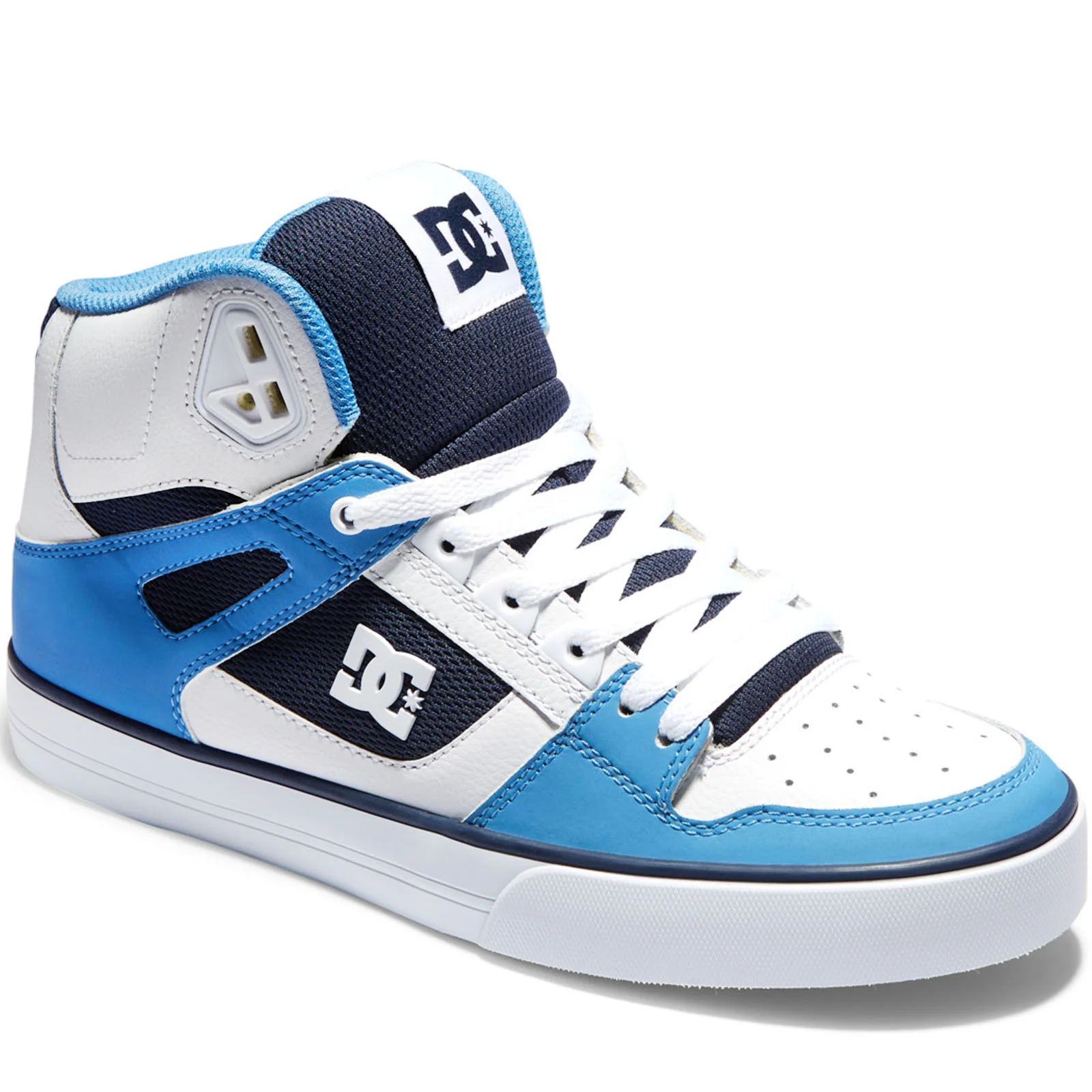 DC Shoes Mens Pure High Leather High Top Trainers - Image 6