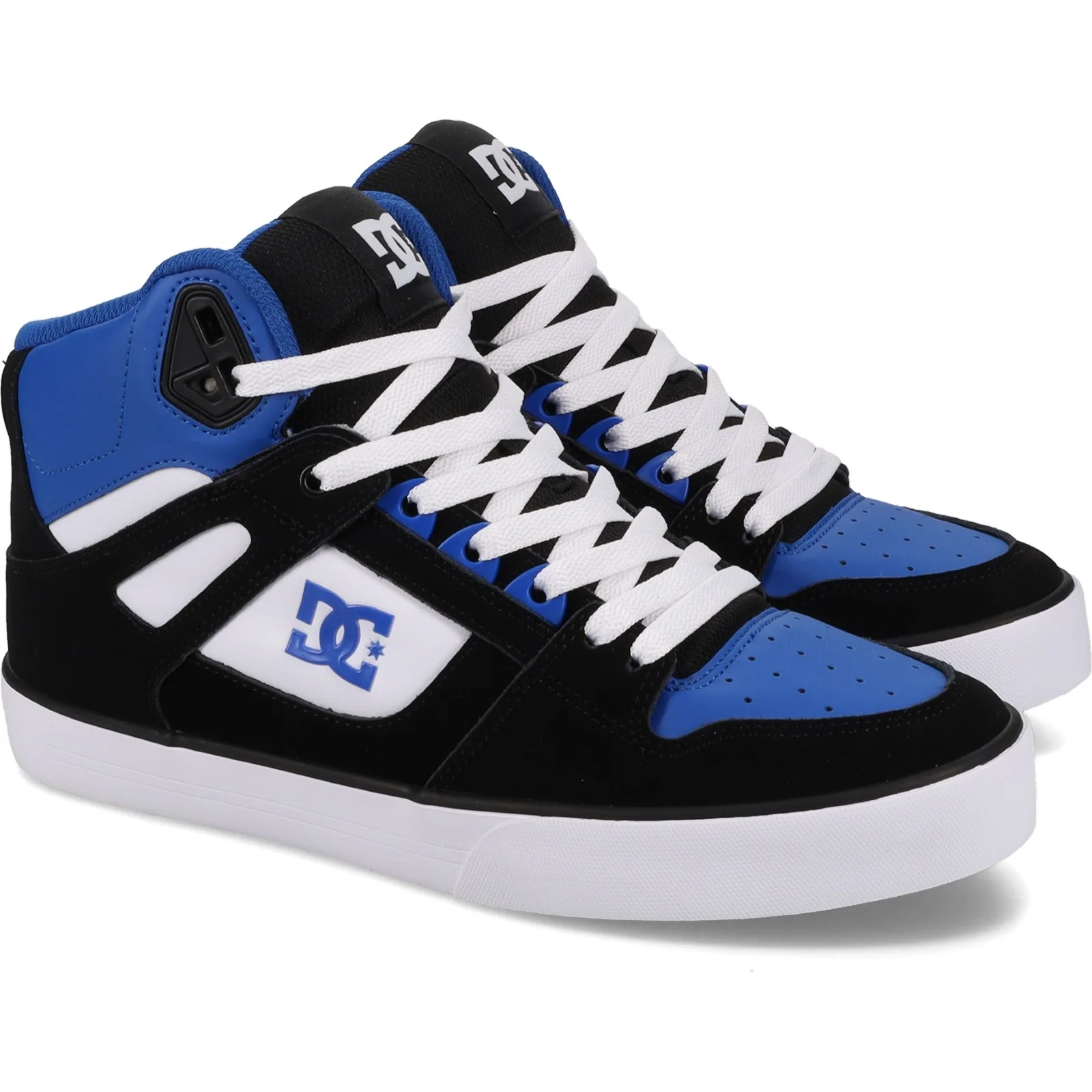 DC Shoes Mens Pure High Leather High Top Trainers - Image 8