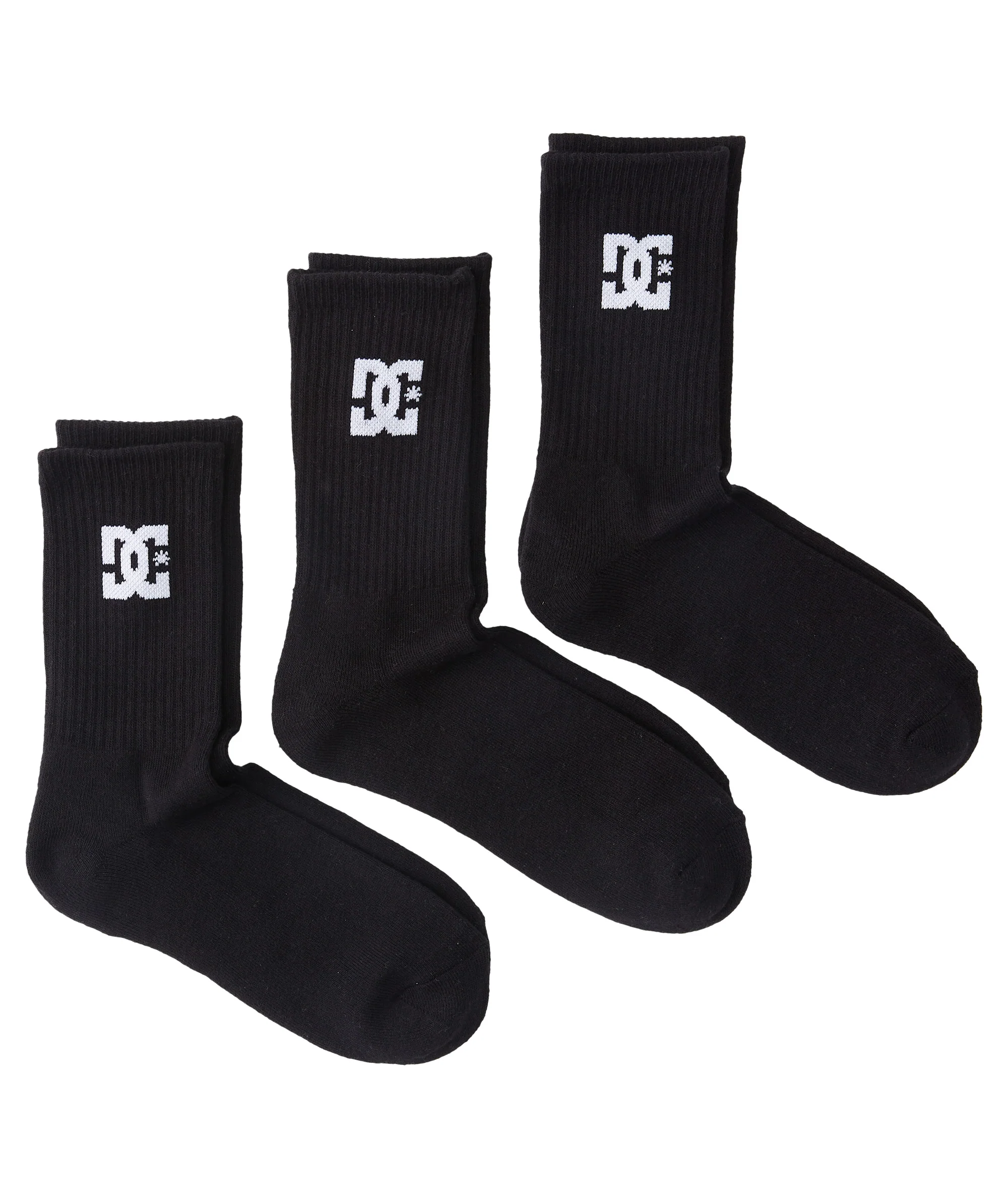 DC Shoes Mens SPP Crew Socks - 3 Pair Pack - 7-11UK - Image 2