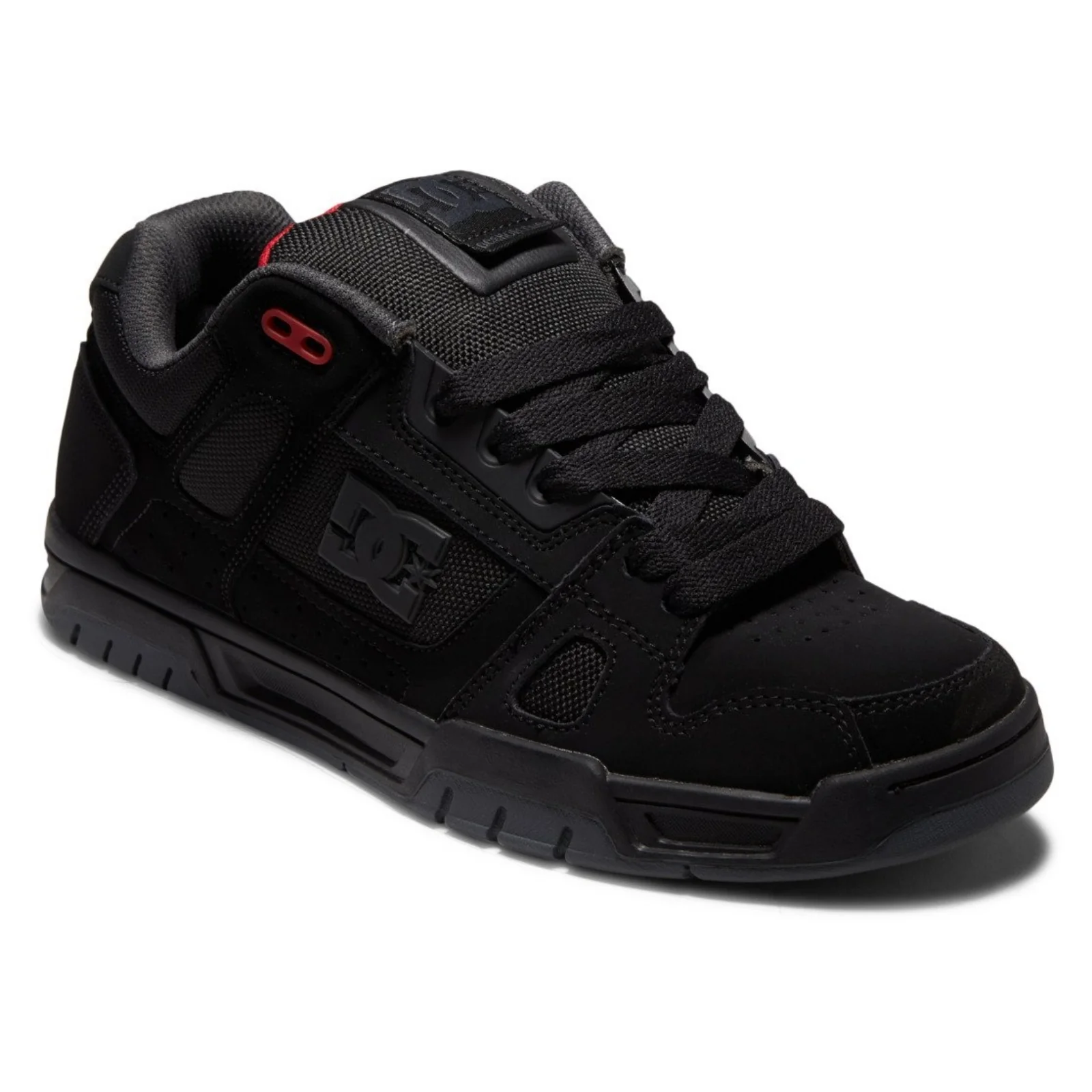 DC Shoes Mens Stag Low Rise Suede Leather Skate Trainers - Image 18