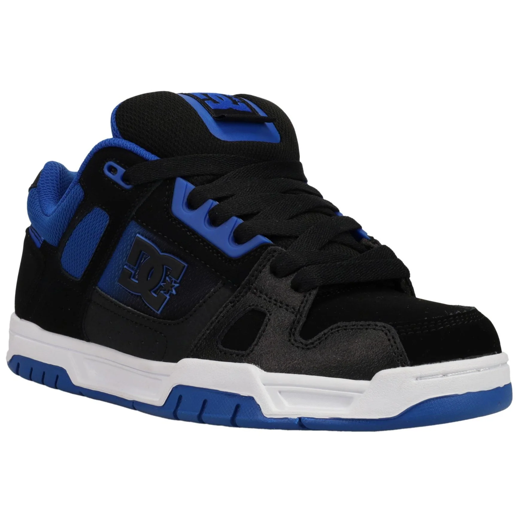 DC Shoes Mens Stag Low Rise Suede Leather Skate Trainers - Image 4