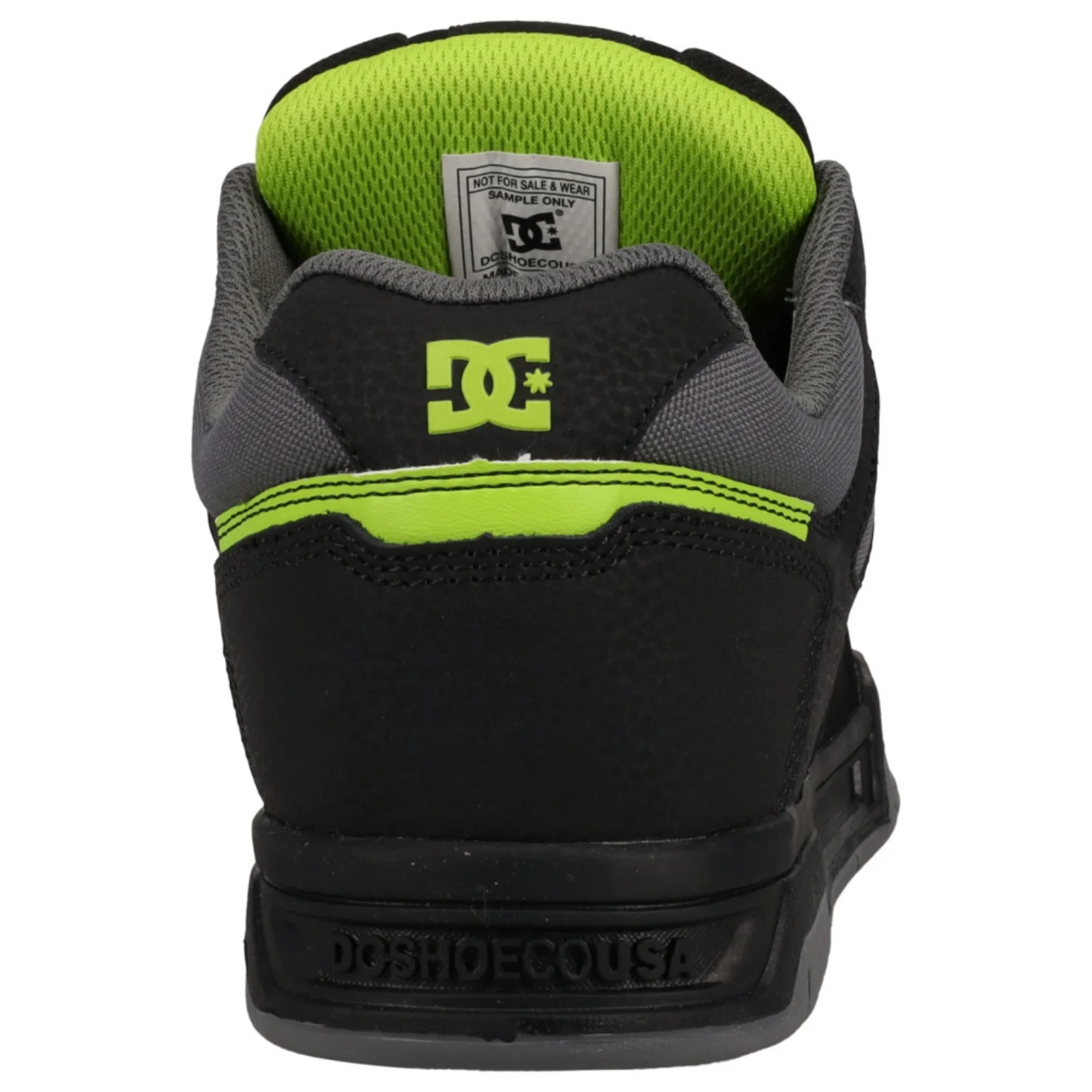 DC Shoes Mens Stag Low Rise Suede Leather Skate Trainers - Image 60