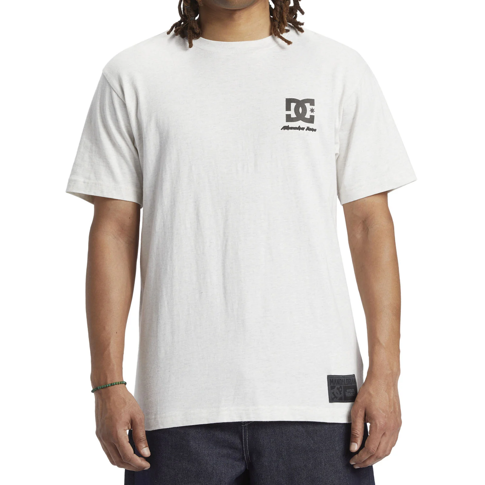 DC Shoes Mens Star Wars Ahsoka Tano T-Shirt - Snow Heather