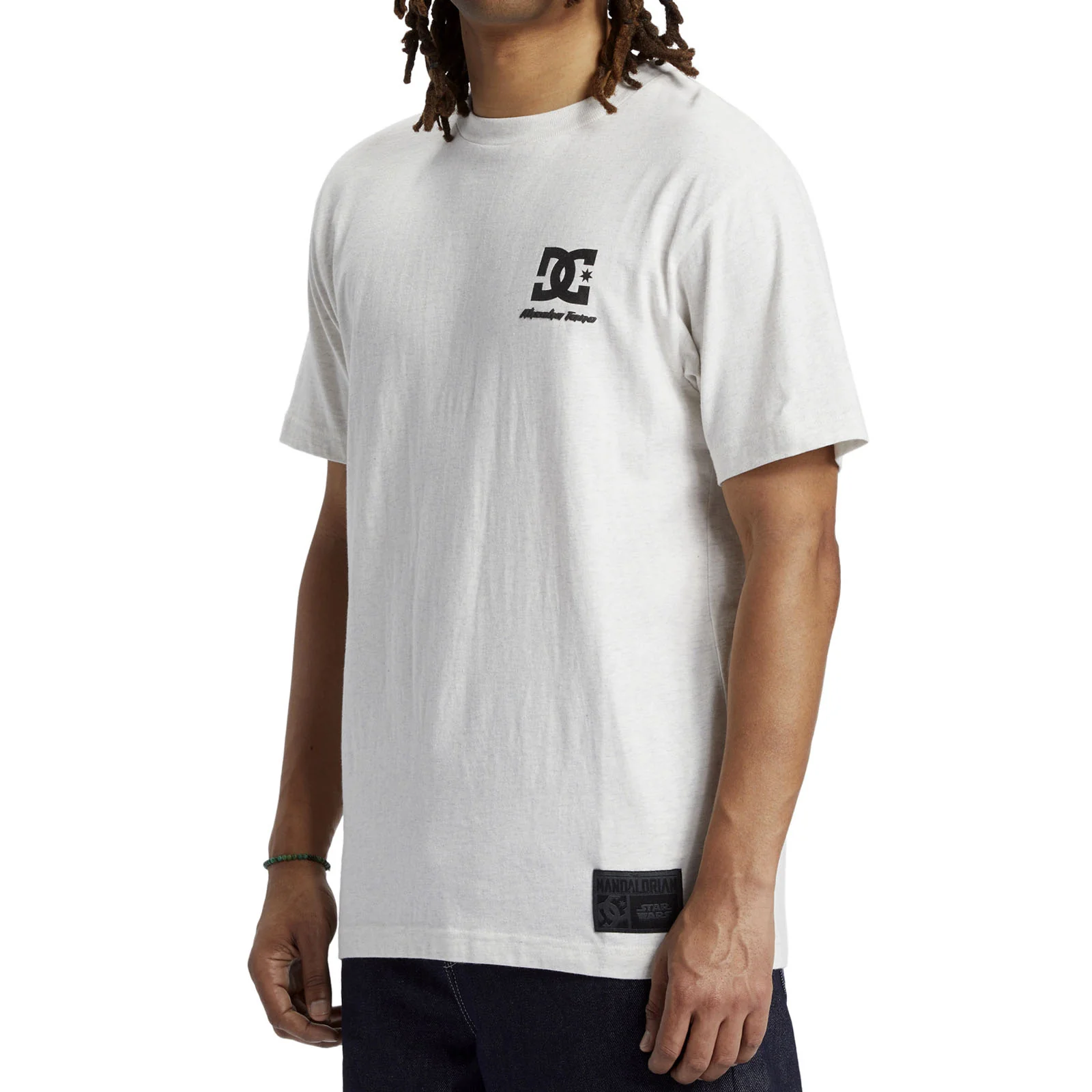DC Shoes Mens Star Wars Ahsoka Tano T-Shirt - Snow Heather - Image 3