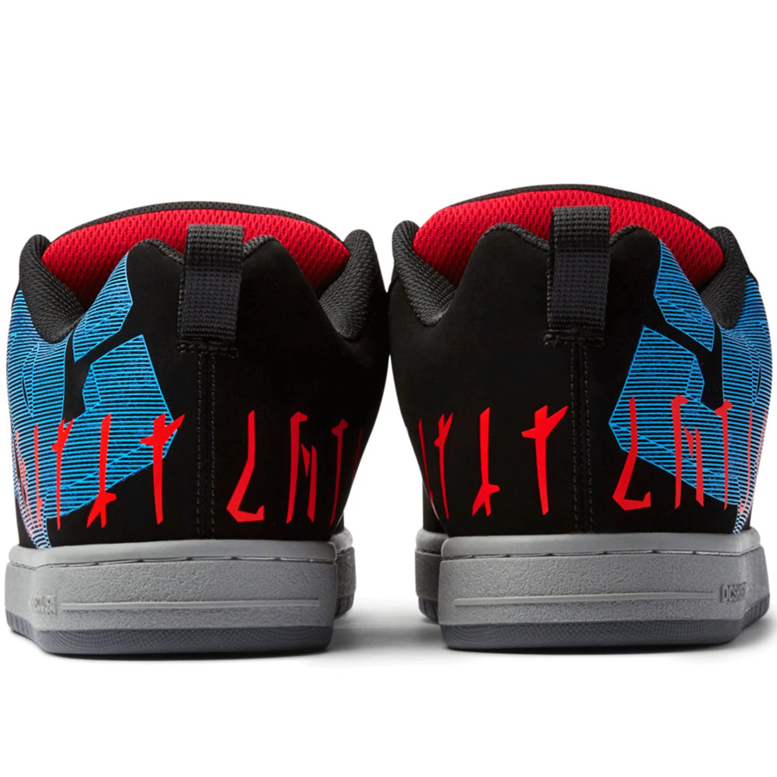 DC Shoes Mens Star Wars Graffik Low Rise Suede Trainers - Black - Image 6