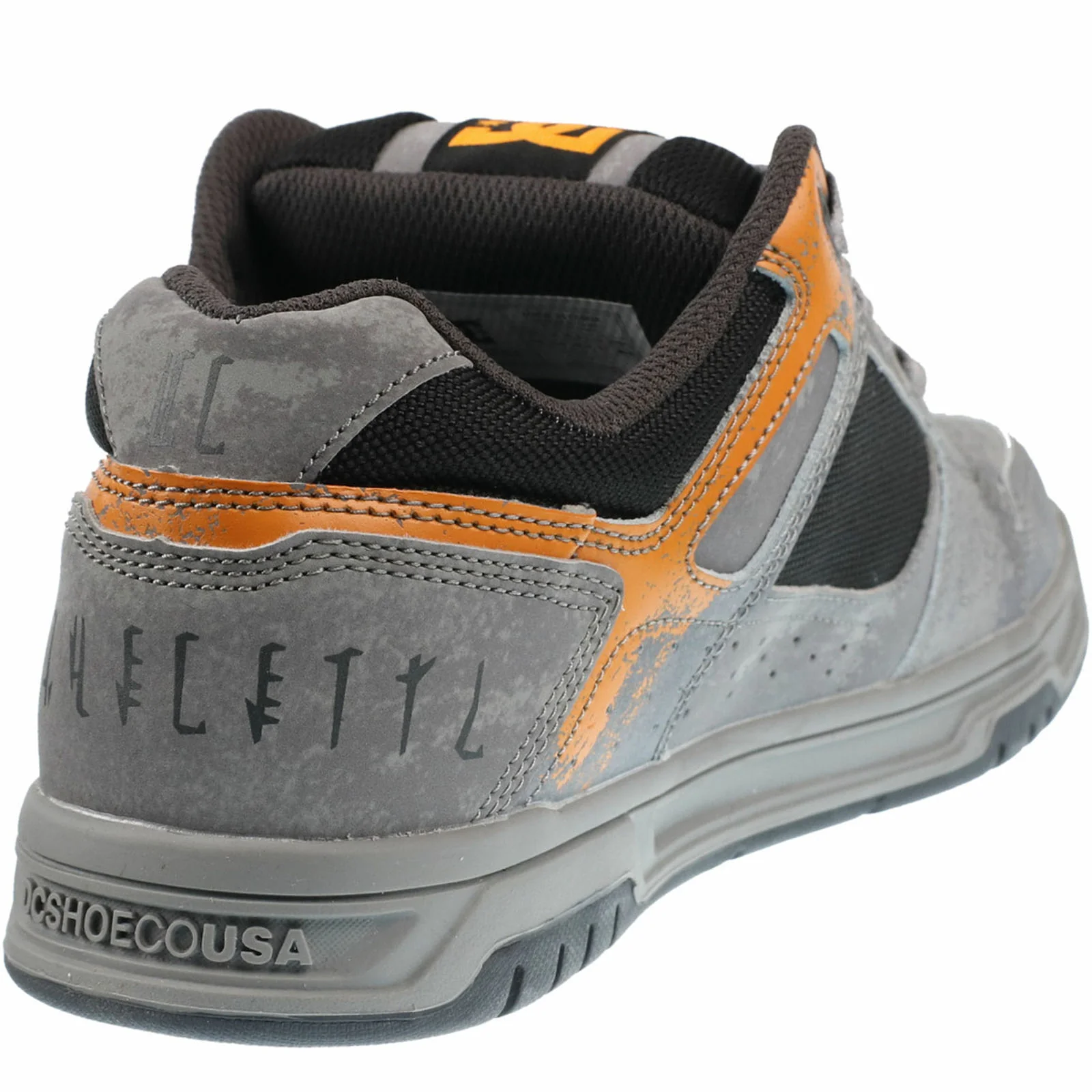 DC Shoes Mens Star Wars Stag Low Rise Chunky Trainers - Grey - Image 5