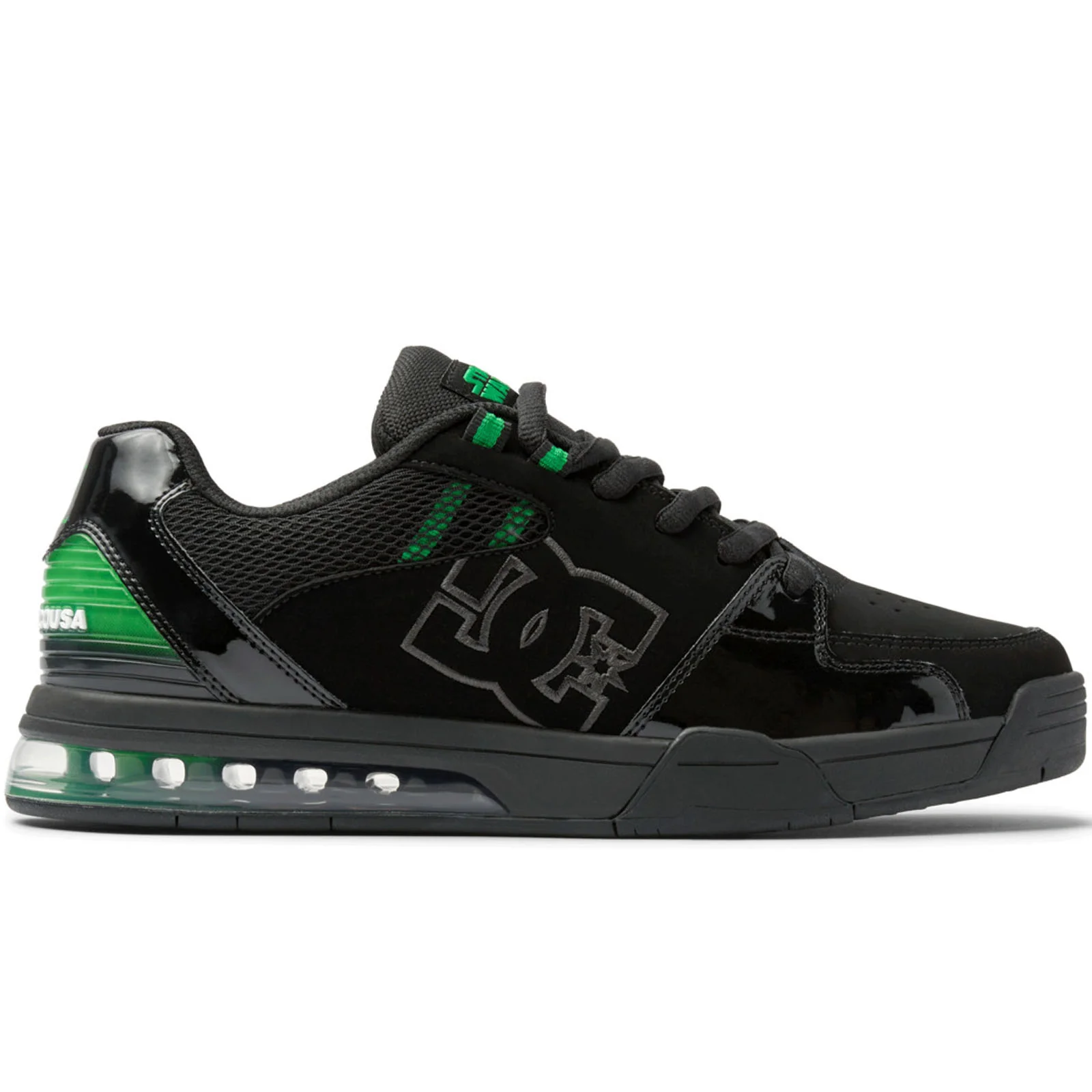 DC Shoes Mens Star Wars Versatile Low Rise Trainers - Black/Green - Image 5