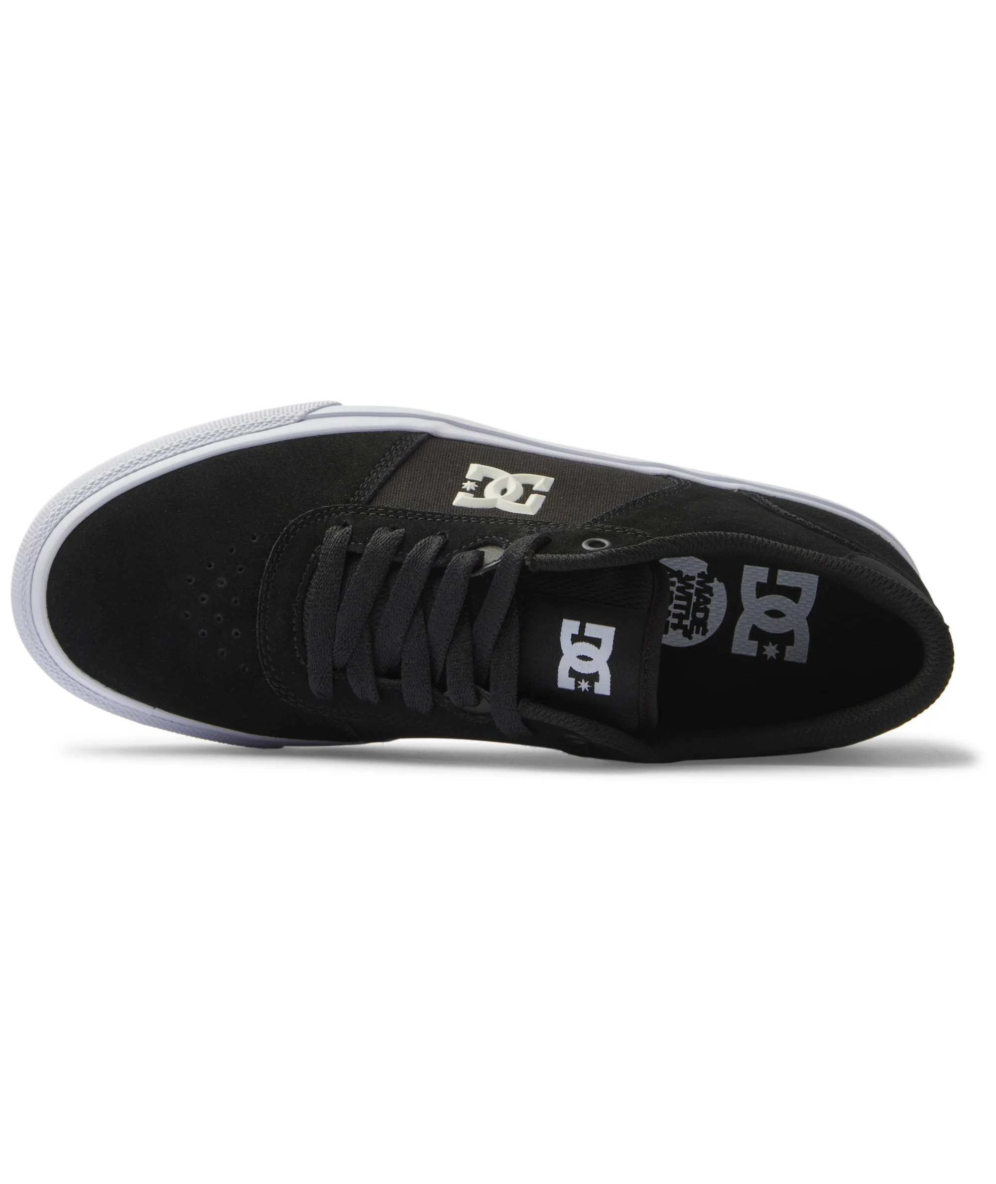 DC Shoes Mens Teknic Leather Trainers - Image 15