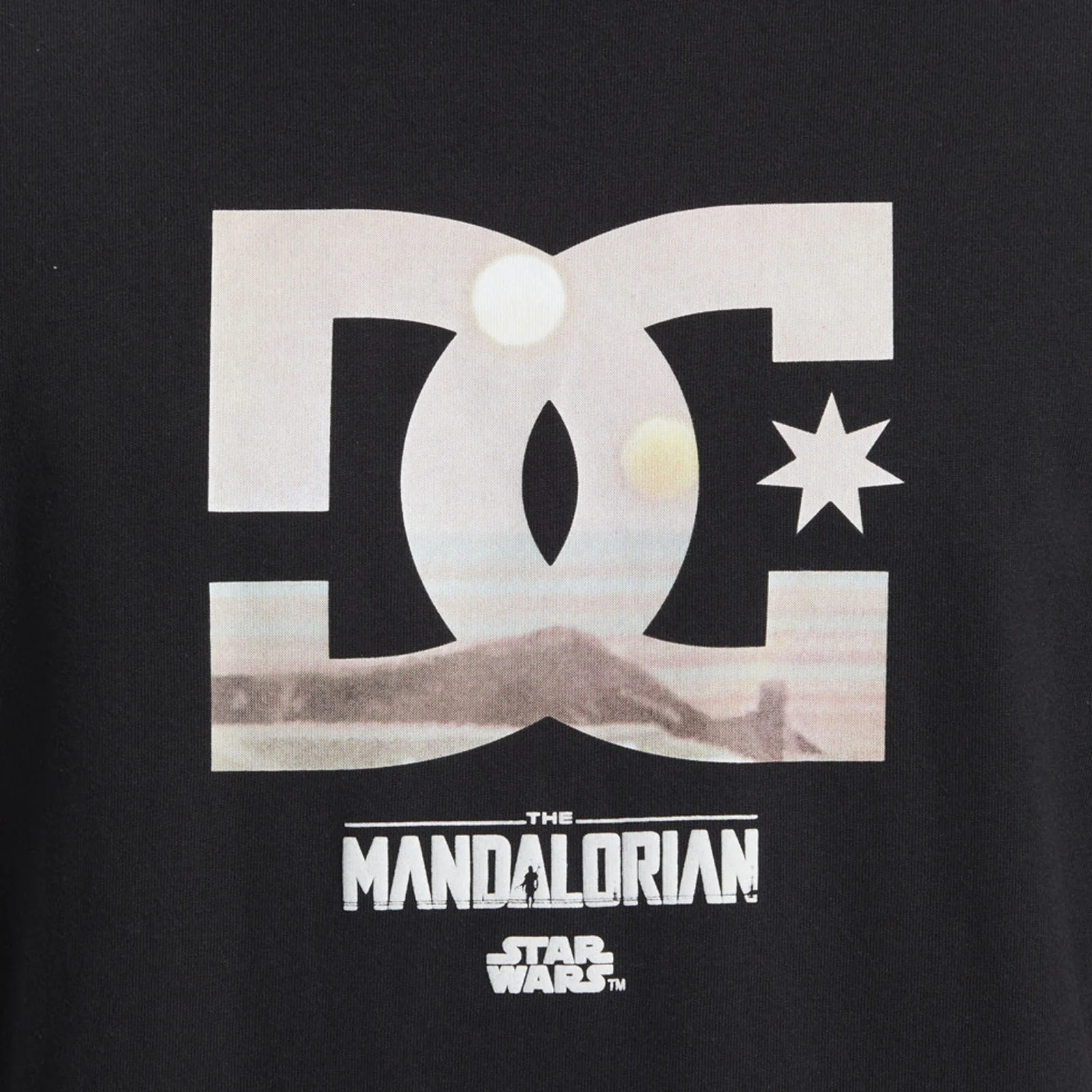 DC Shoes Mens X Star Wars DC Star Tatooine T-Shirt - Black - Image 4