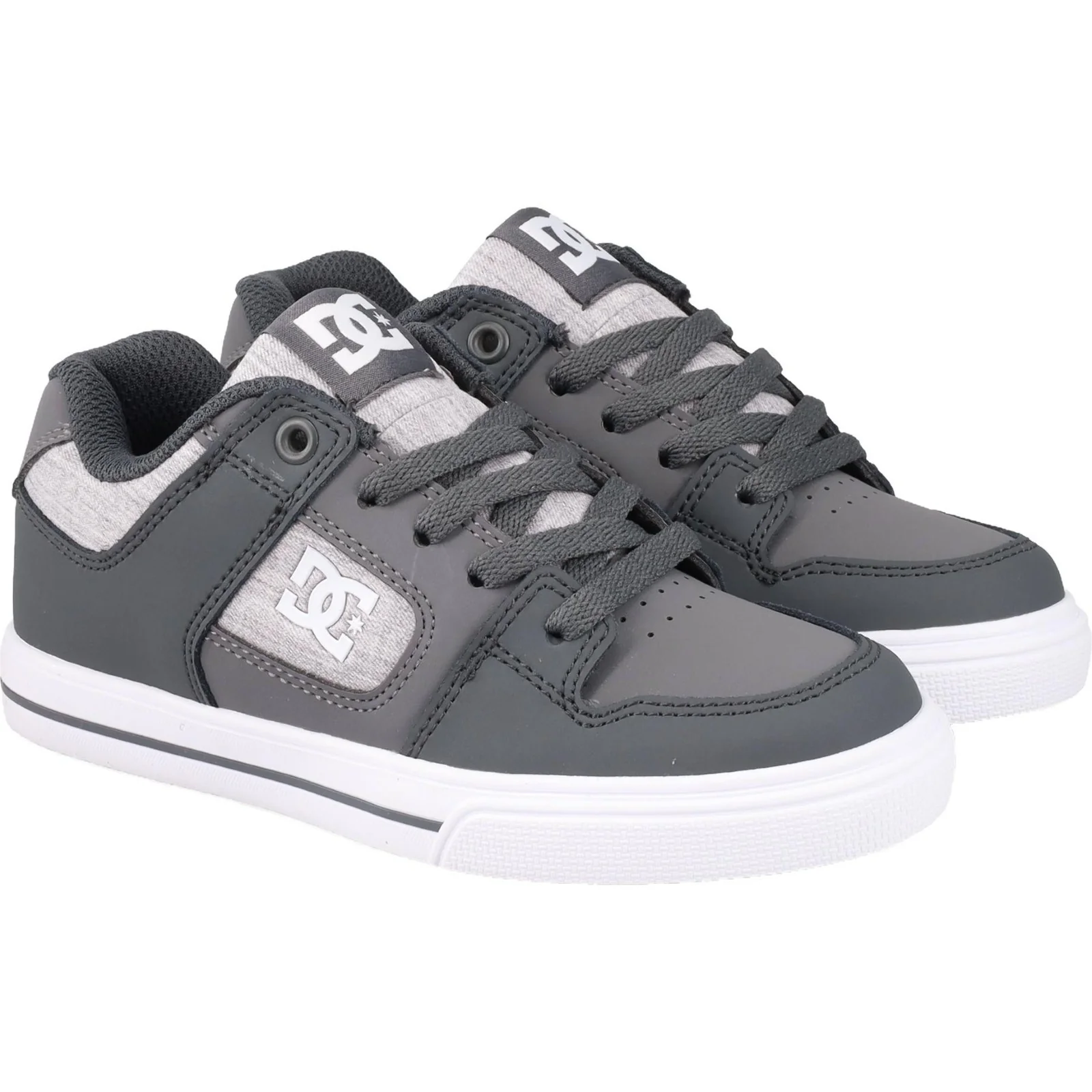 DC Shoes Pure Leather Retro Chunky Trainers - Image 5