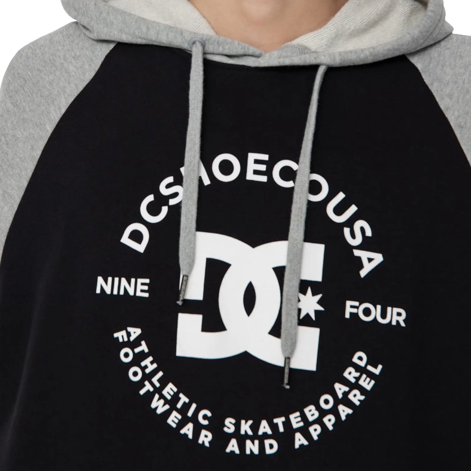 DC Shoes Star Pilot Pullover Hooded Sweatshirt Hoodie - Black - Image 3