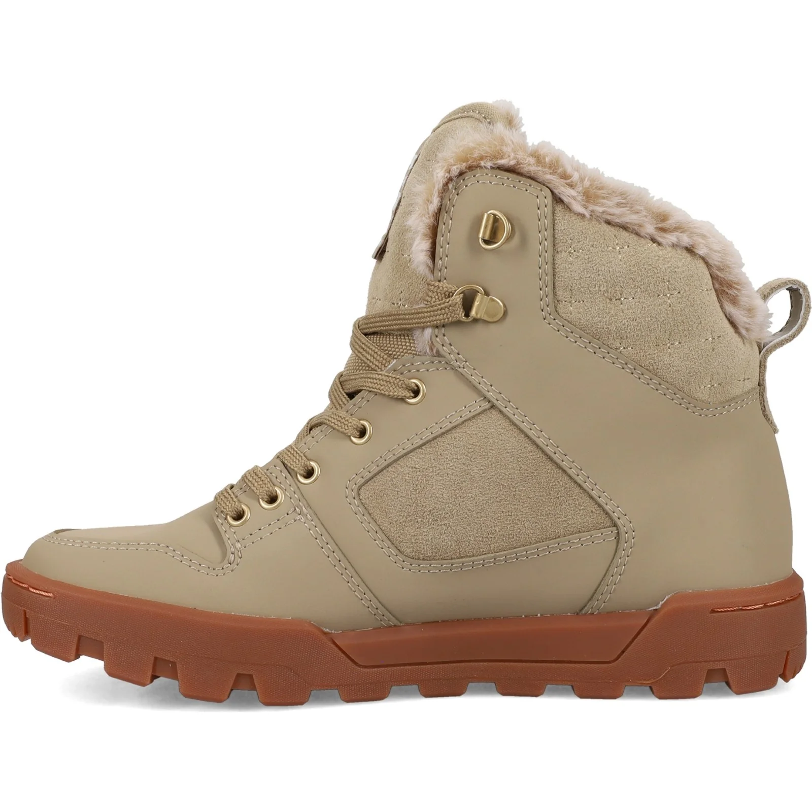 DC Shoes Womens Manteca 4 Faux Fur Lined Boots - Image 13