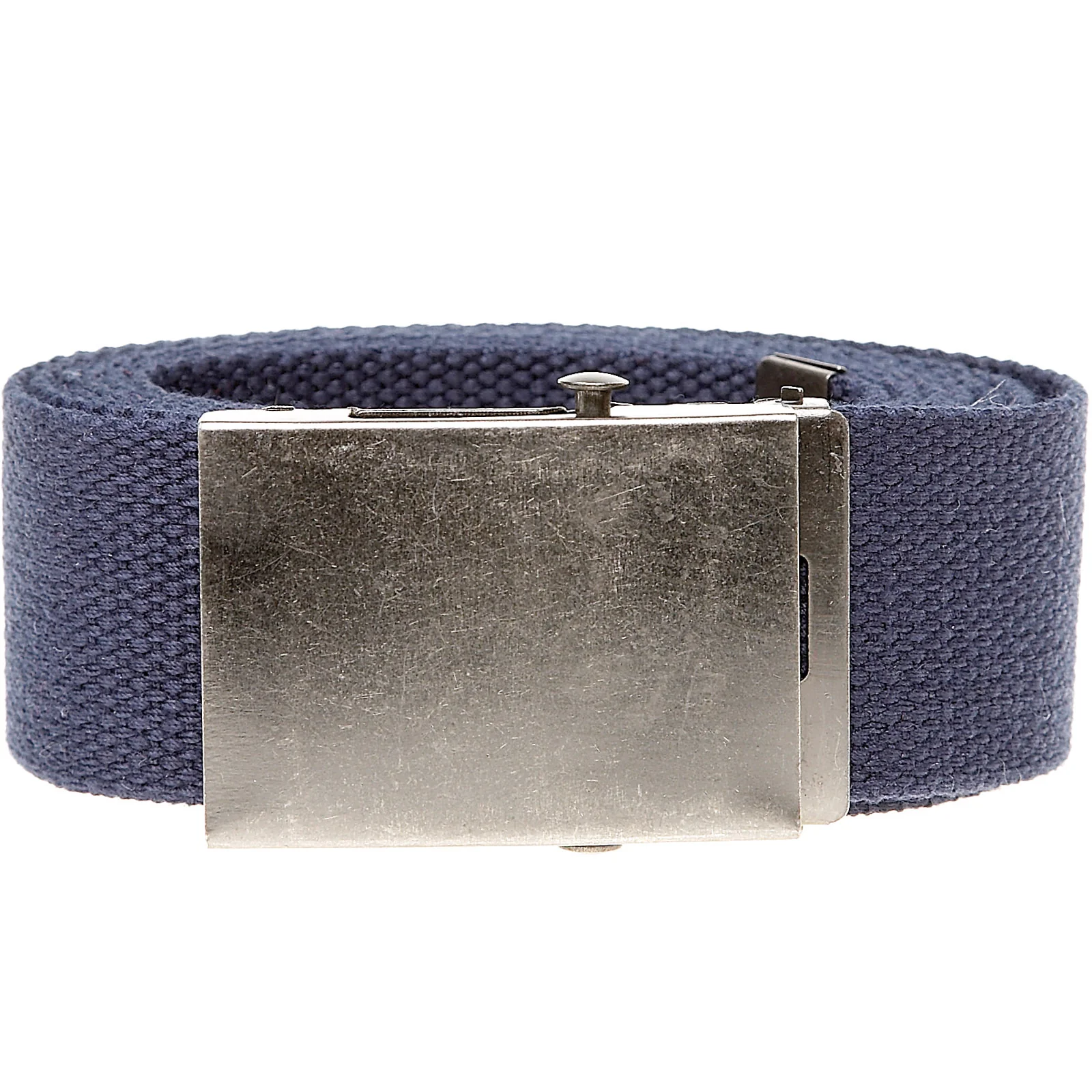 D555 Mens Edward Big & Tall Plain Webbing Belt - Image 6
