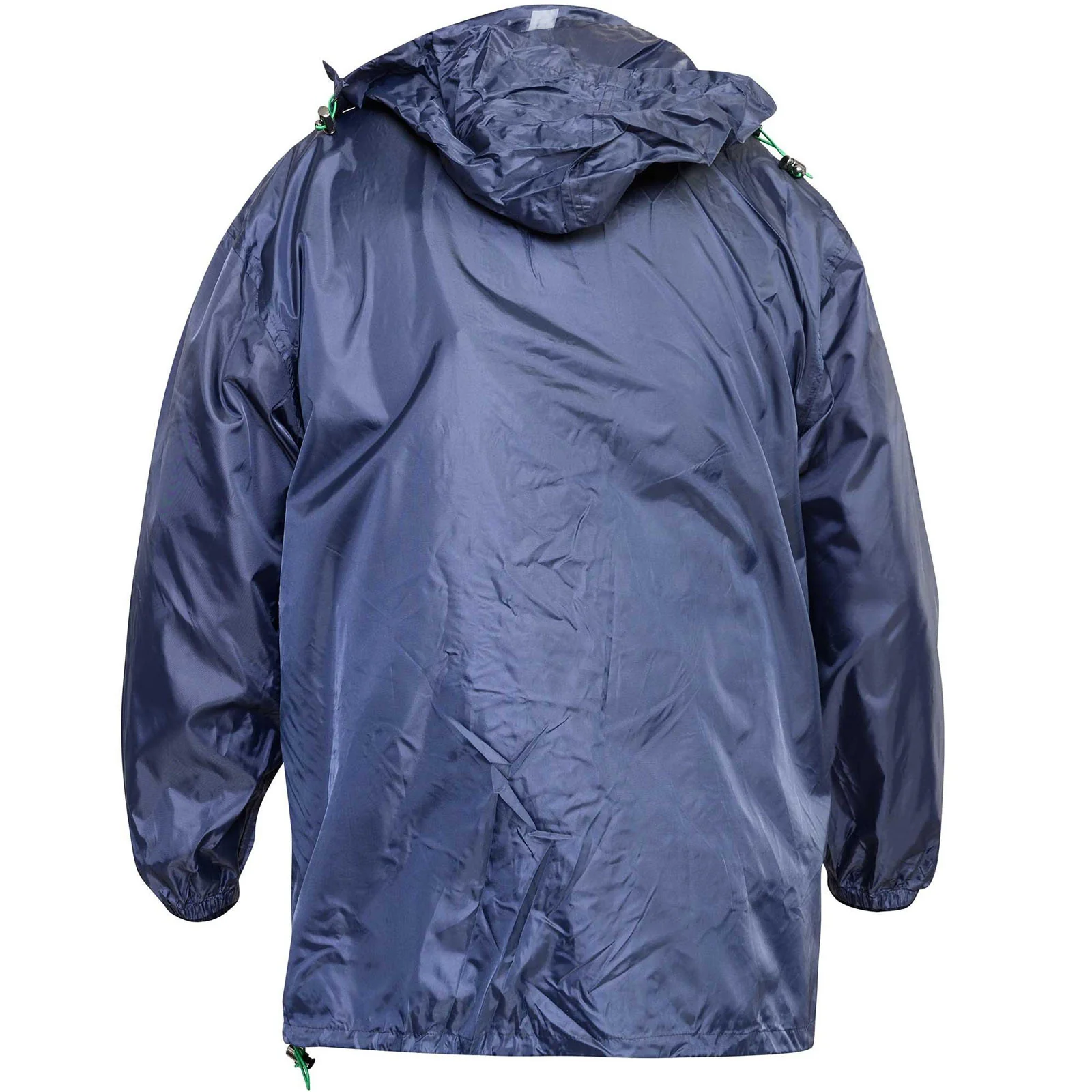 D555 Mens Zac Big & Tall Packaway Waterproof Rain Jacket - Image 9