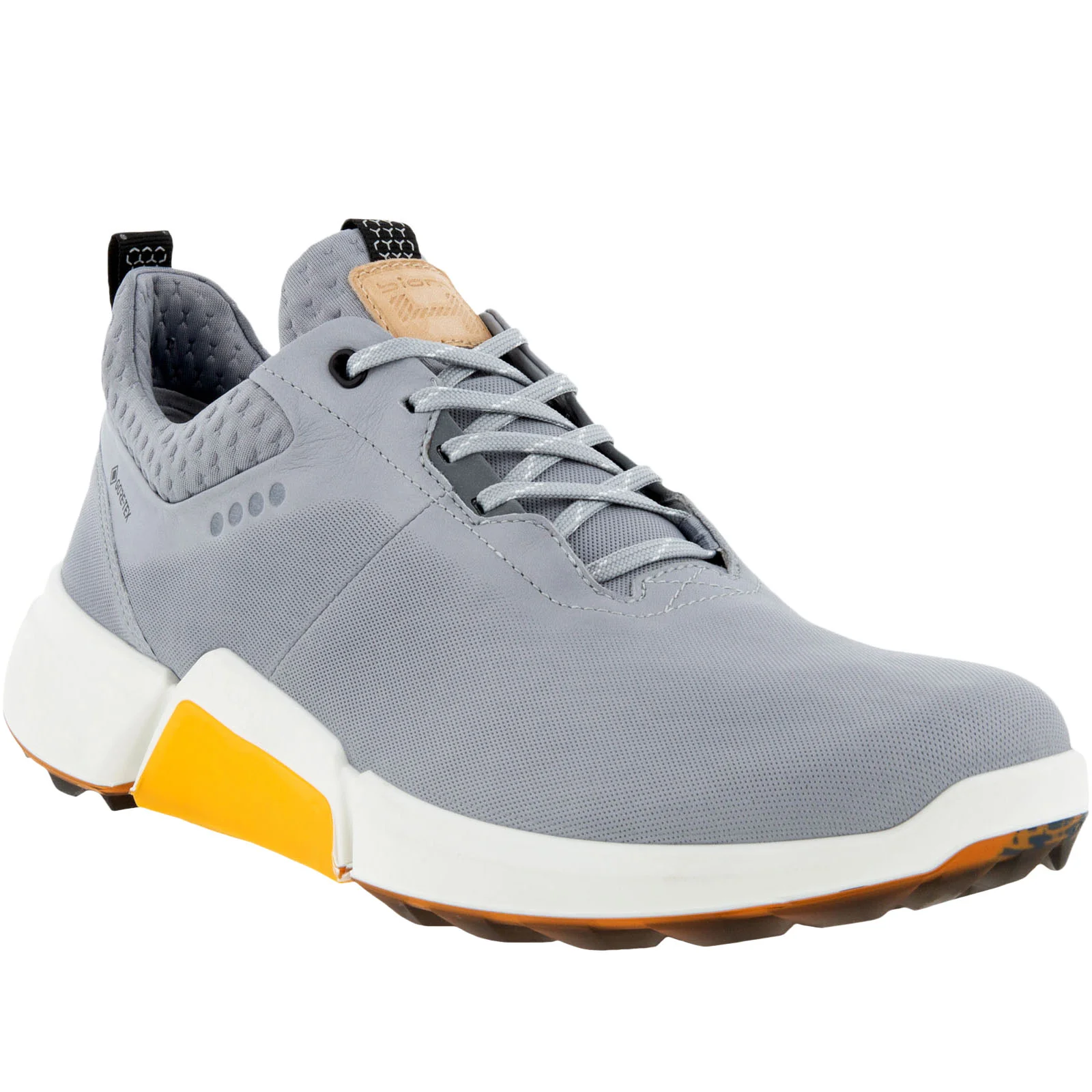 ECCO Mens Biom H4 Leather GORE-TEX Golf Shoes - Image 2