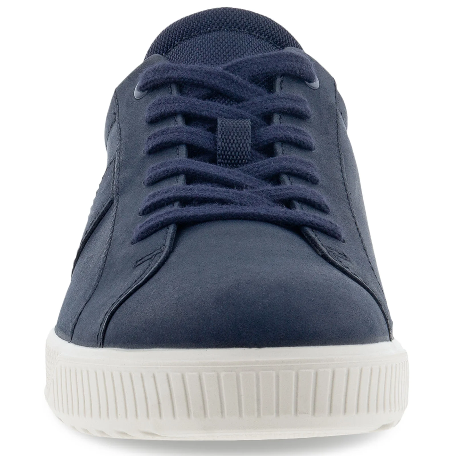 ECCO Mens Byway Leather Trainers - Black - Image 9