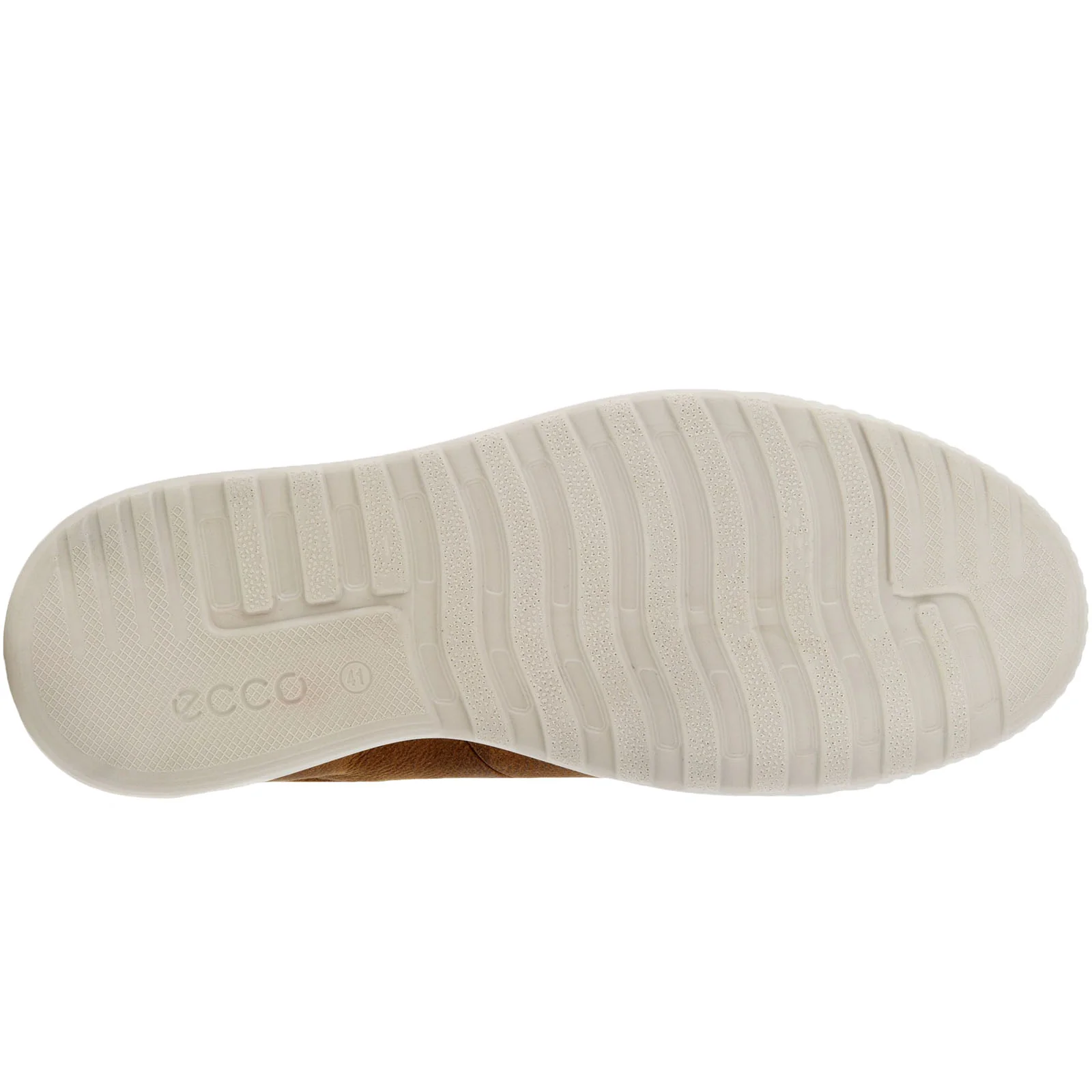 ECCO Mens Byway Leather Trainers - Camel - Image 4