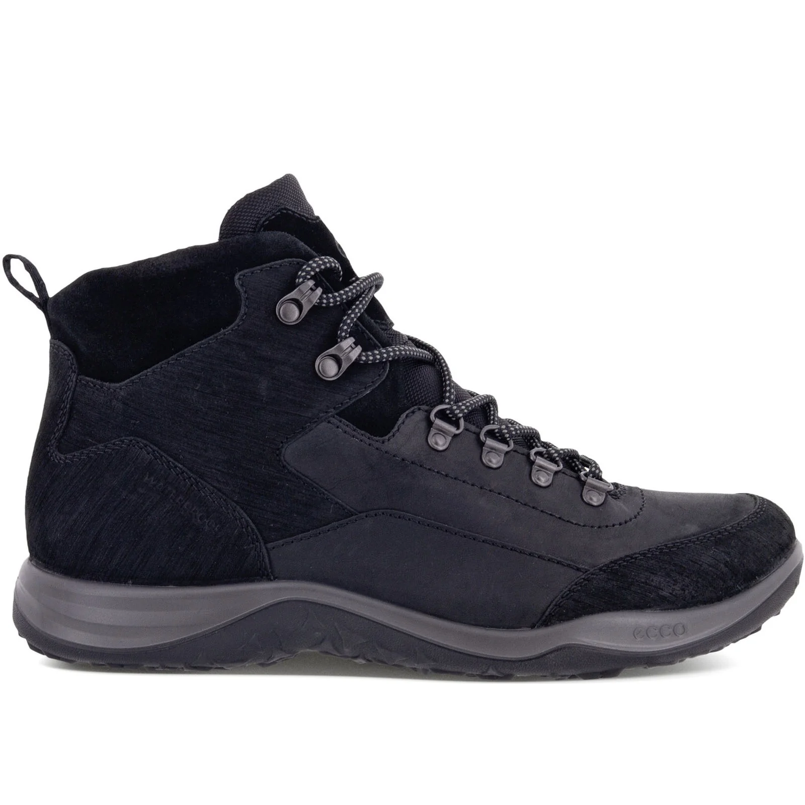 ECCO Mens Espinho Fluidform Hiking Walking Boots - Black - Image 3