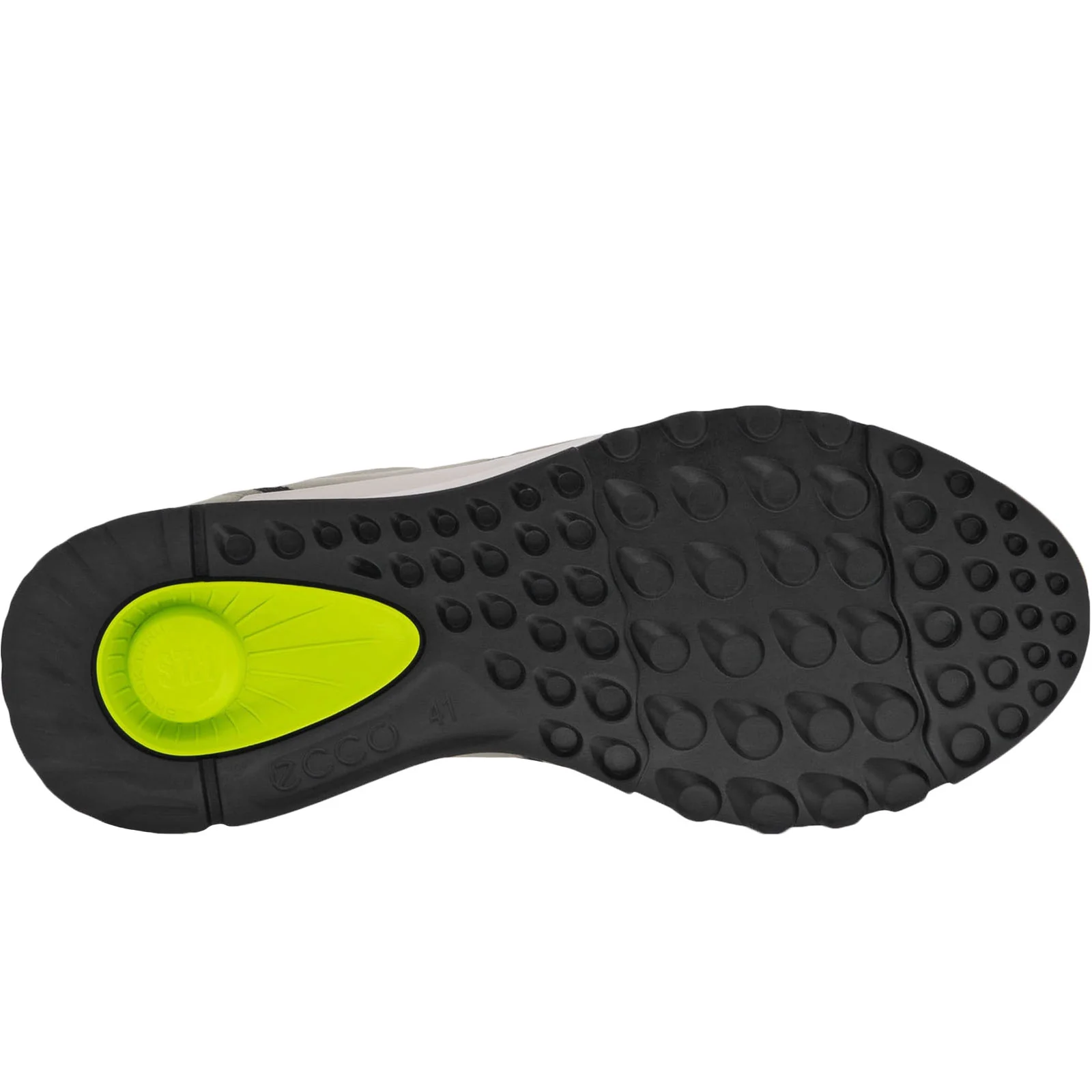 ECCO Mens Exostride Leather Outdoor Walking Hiking Trainers Shoes - Image 9