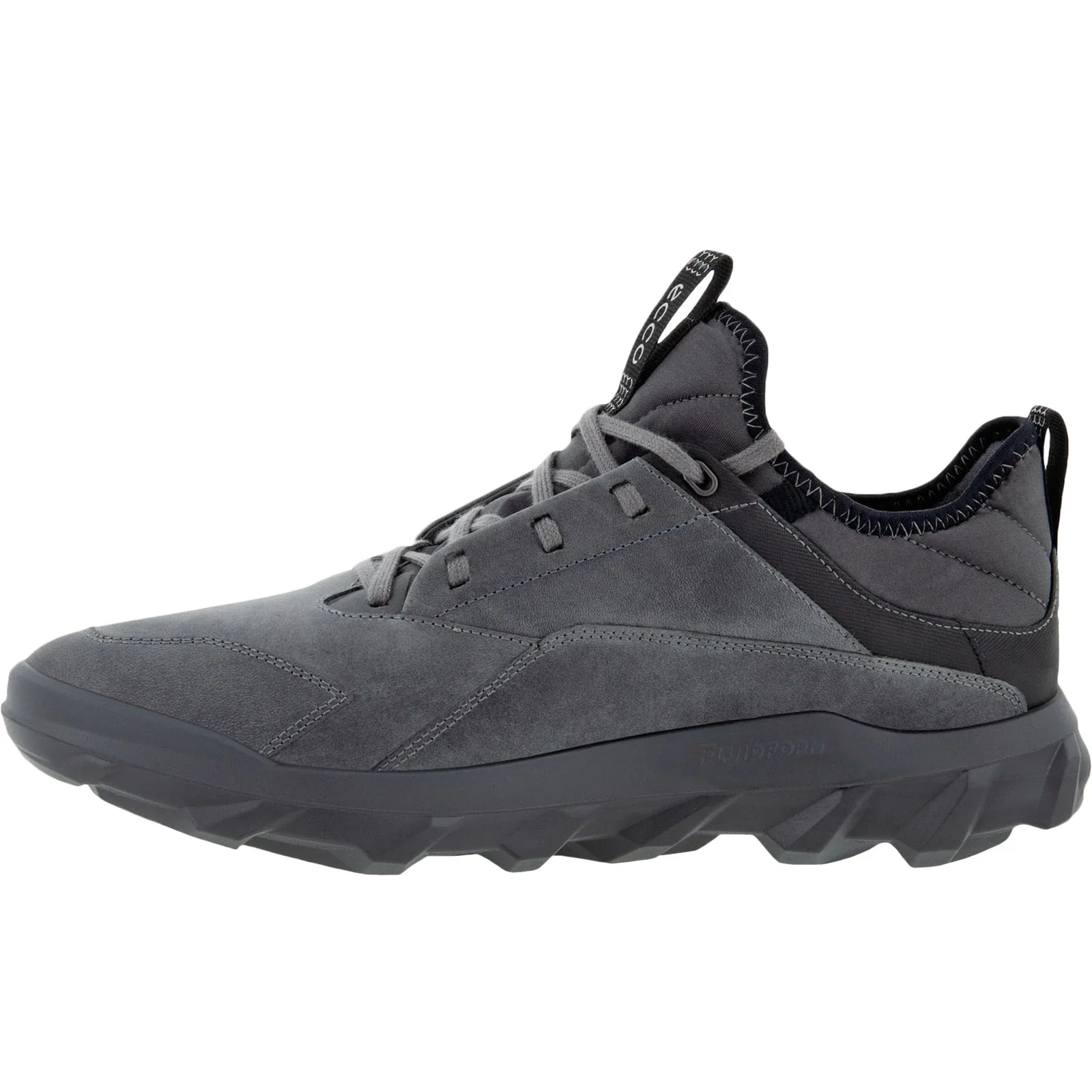 ECCO Mens MX Low Leather Walking Shoes - Image 10