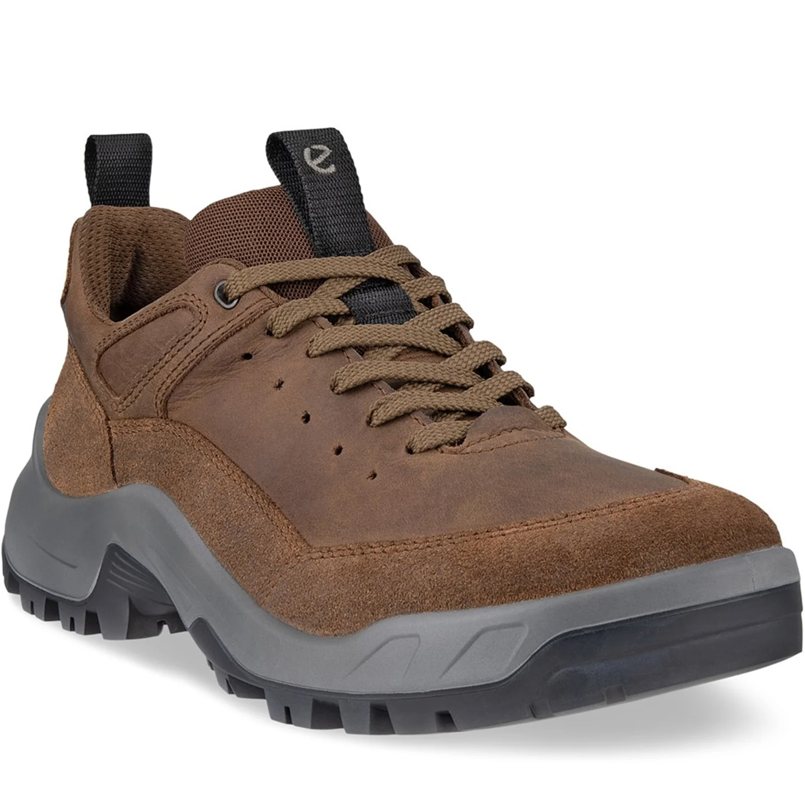 ECCO Mens Offroad Leather Walking Shoes - Image 2