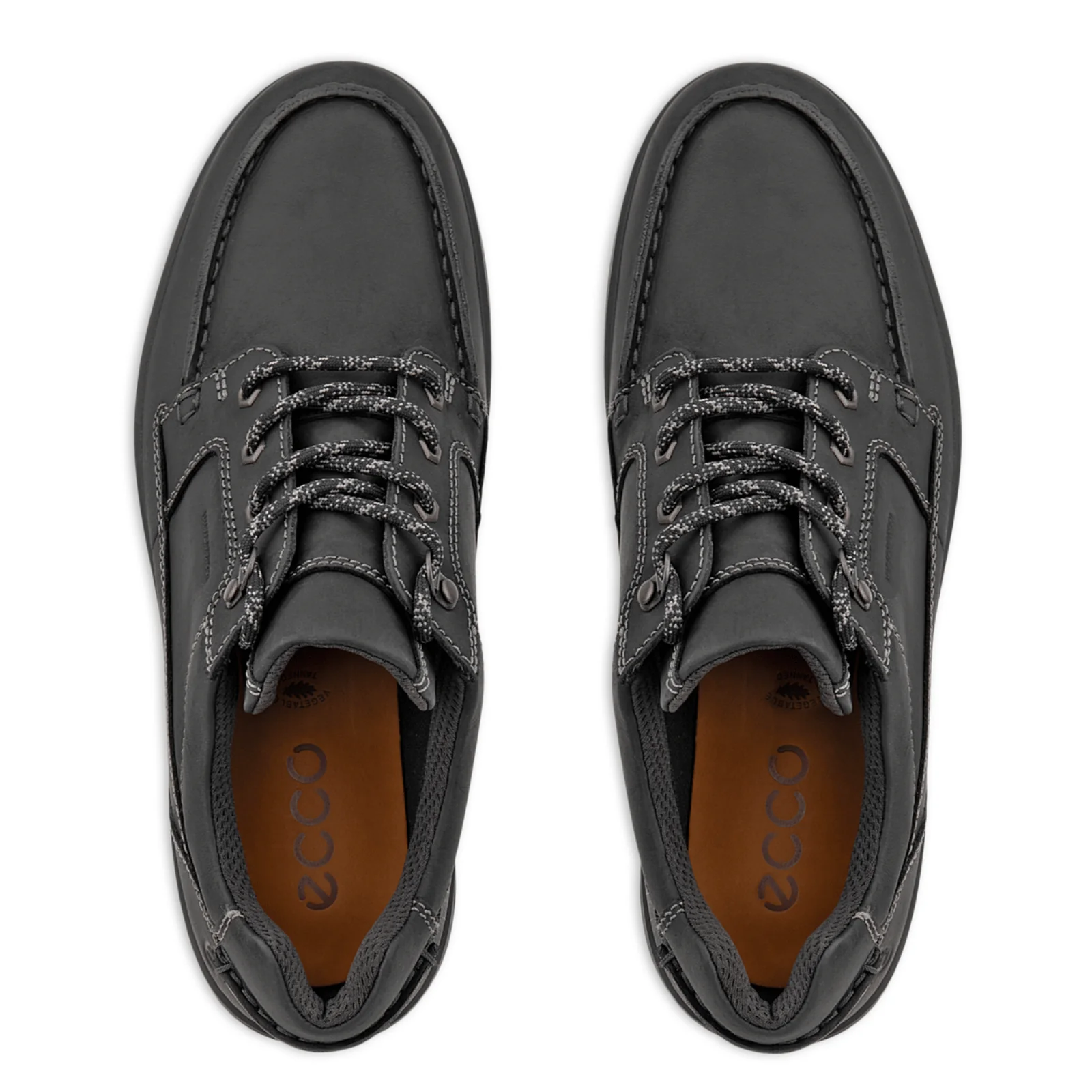 ECCO Mens Rugged Track Moc Toe Waterproof Walking Shoes - Image 9