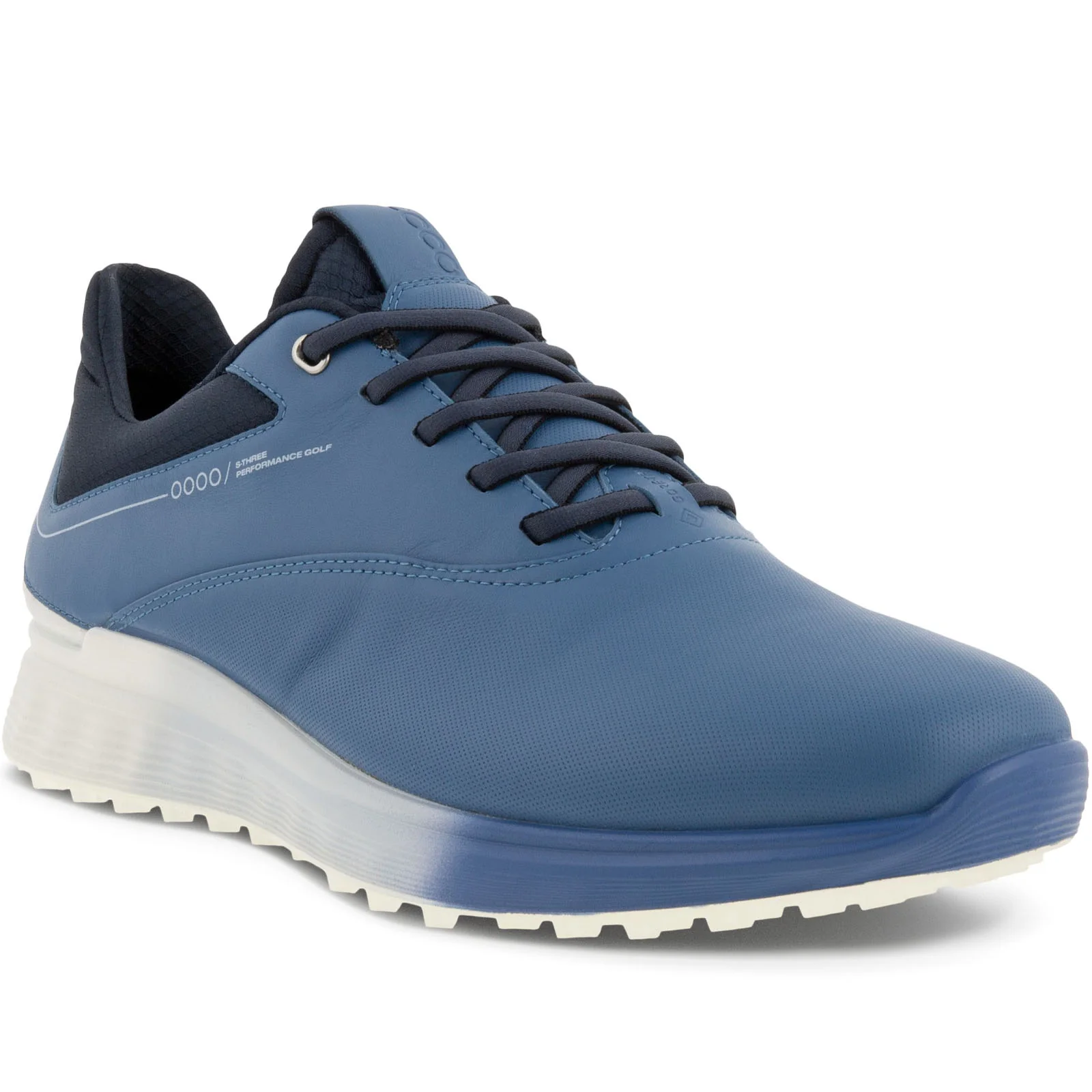 ECCO Mens S-Three Leather GORE-TEX Golf Shoes - Image 4