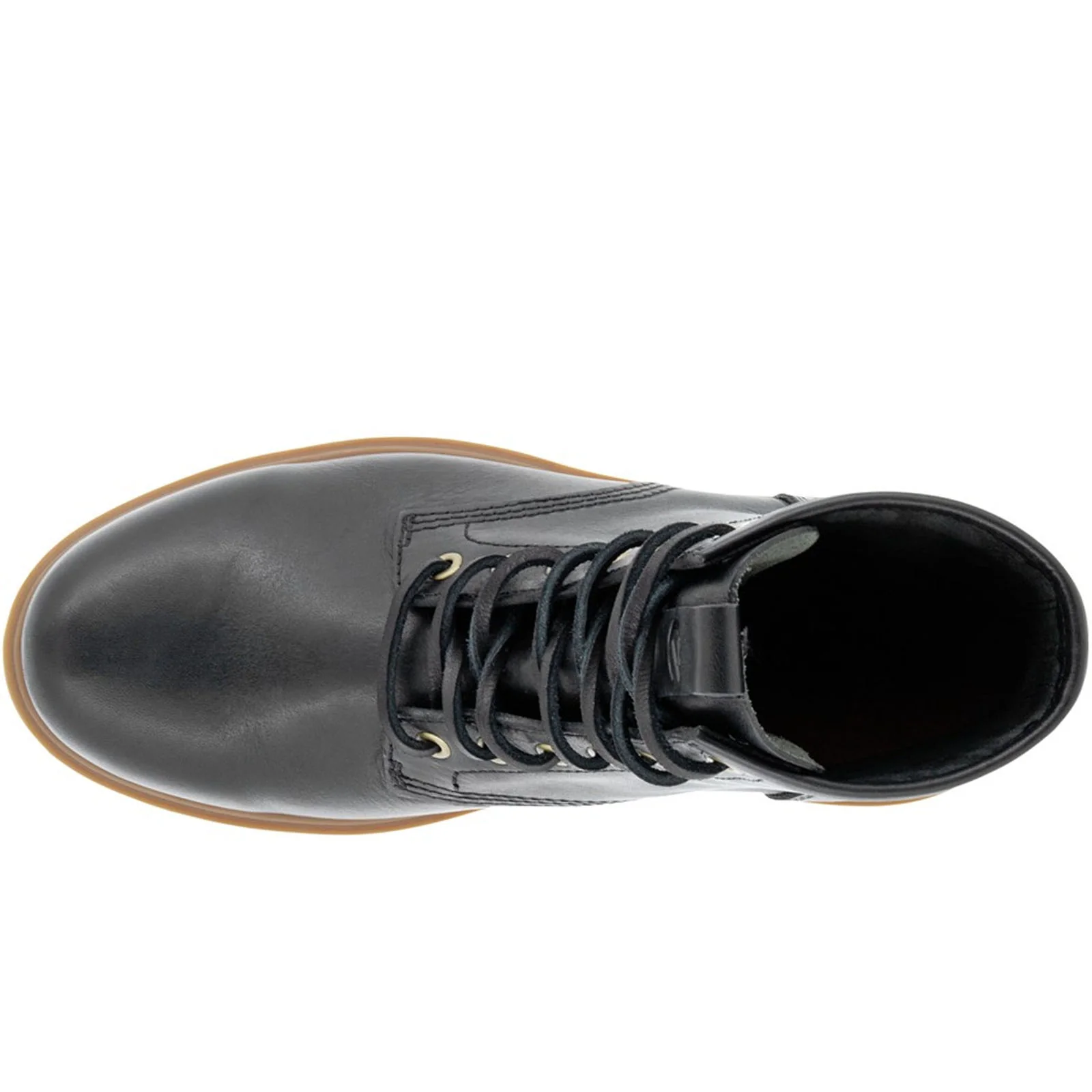 ECCO Mens Staker 6" Leather Chunky Leather Lace Boots - Image 6