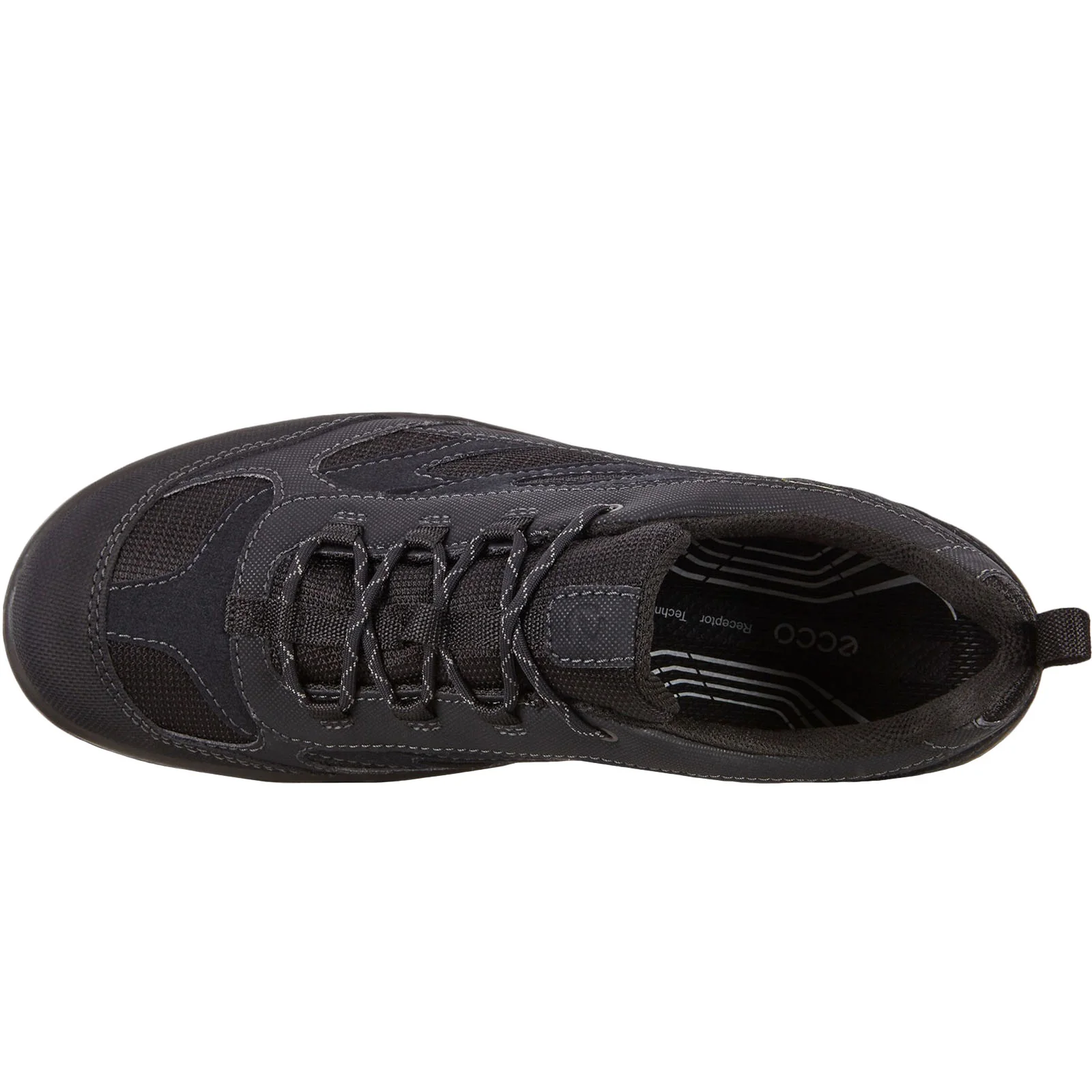 ECCO Mens XPEDITION III Low Waterproof GORE-TEX Walking Shoes Black - Image 3
