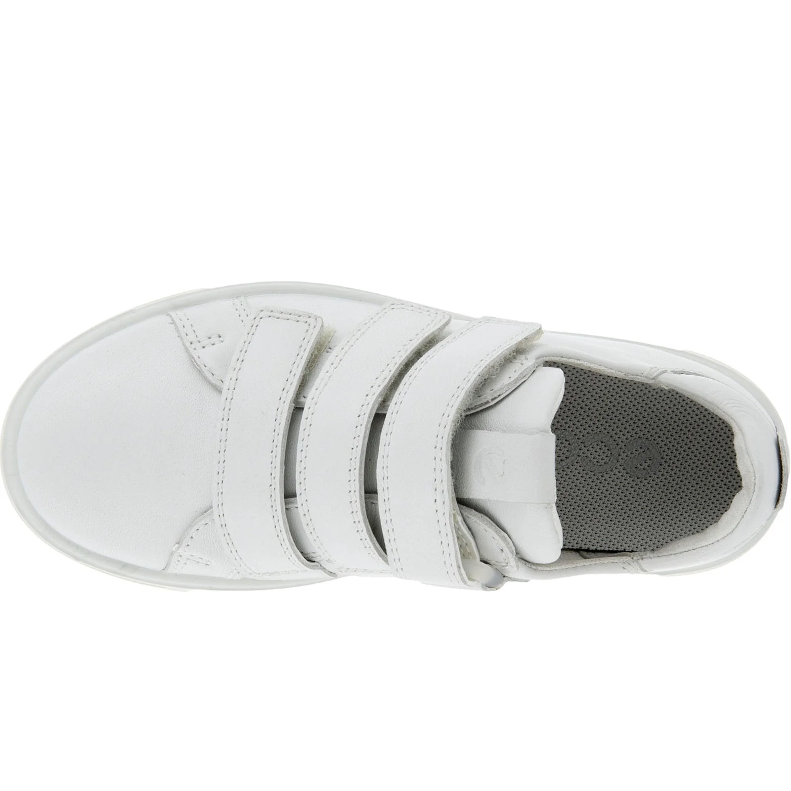 ECCO Kids Street Tray K Trainers - White - Image 3