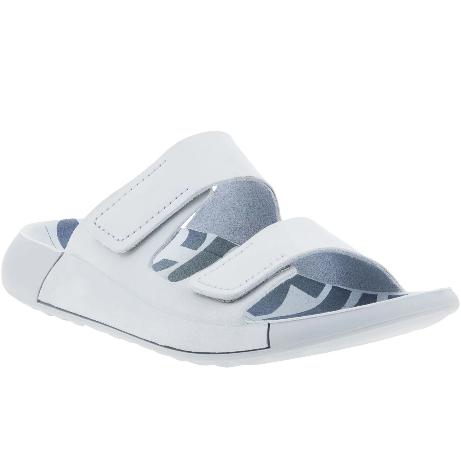 ECCO Womens Cozmo Flat Leather Sandals - Image 4