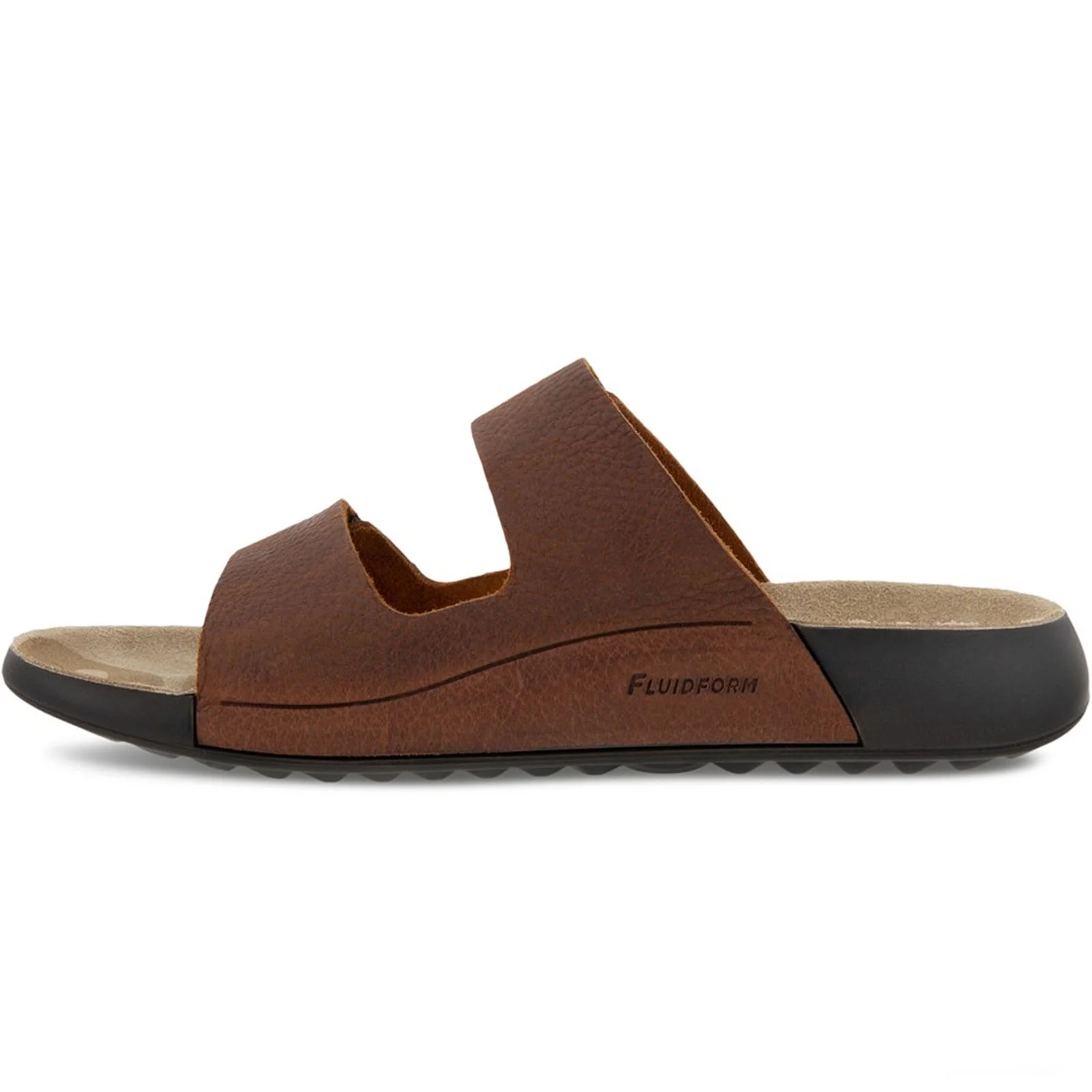 ECCO Womens Cozmo Flat Leather Sandals - Image 7