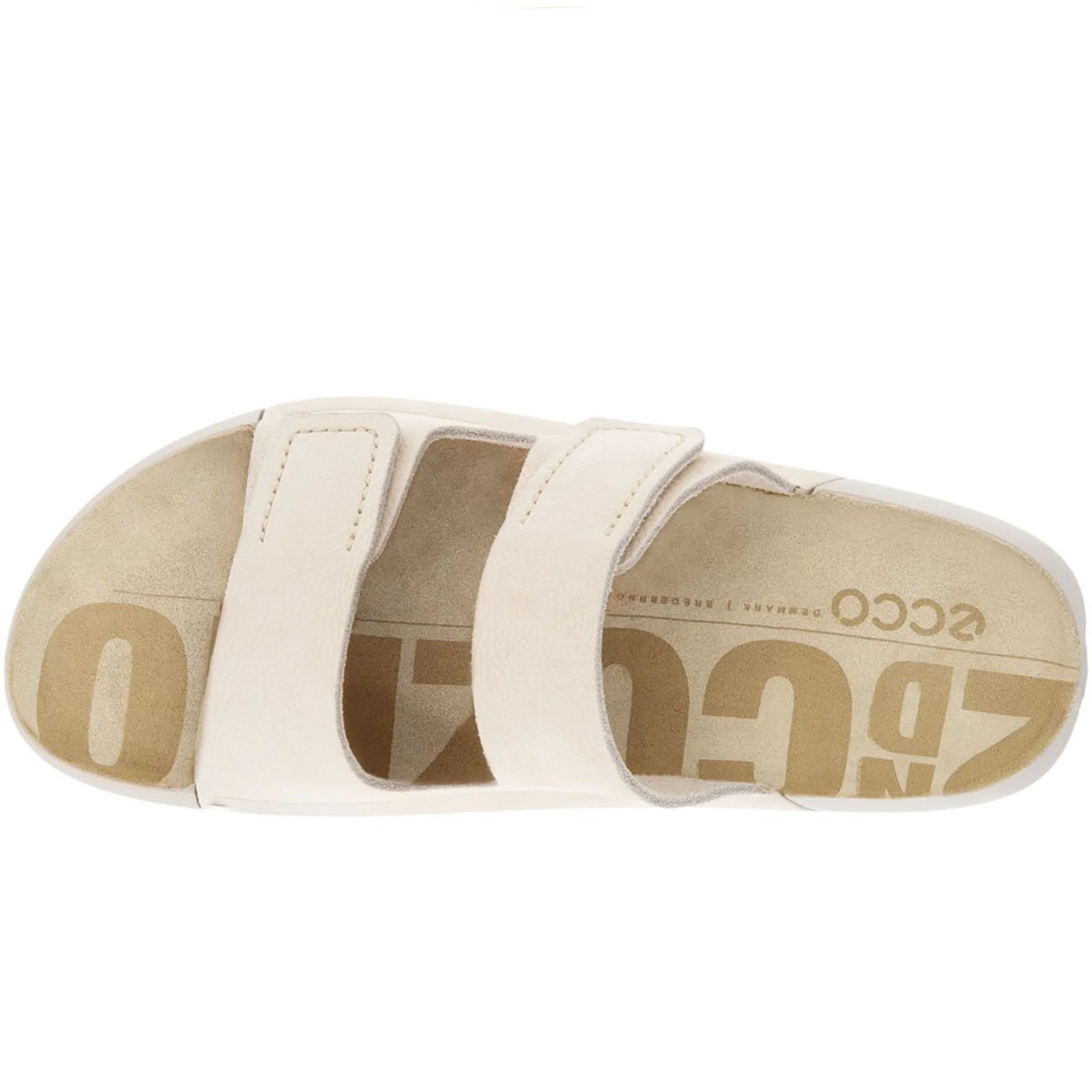 ECCO Womens Cozmo Flat Leather Sandals - Image 9