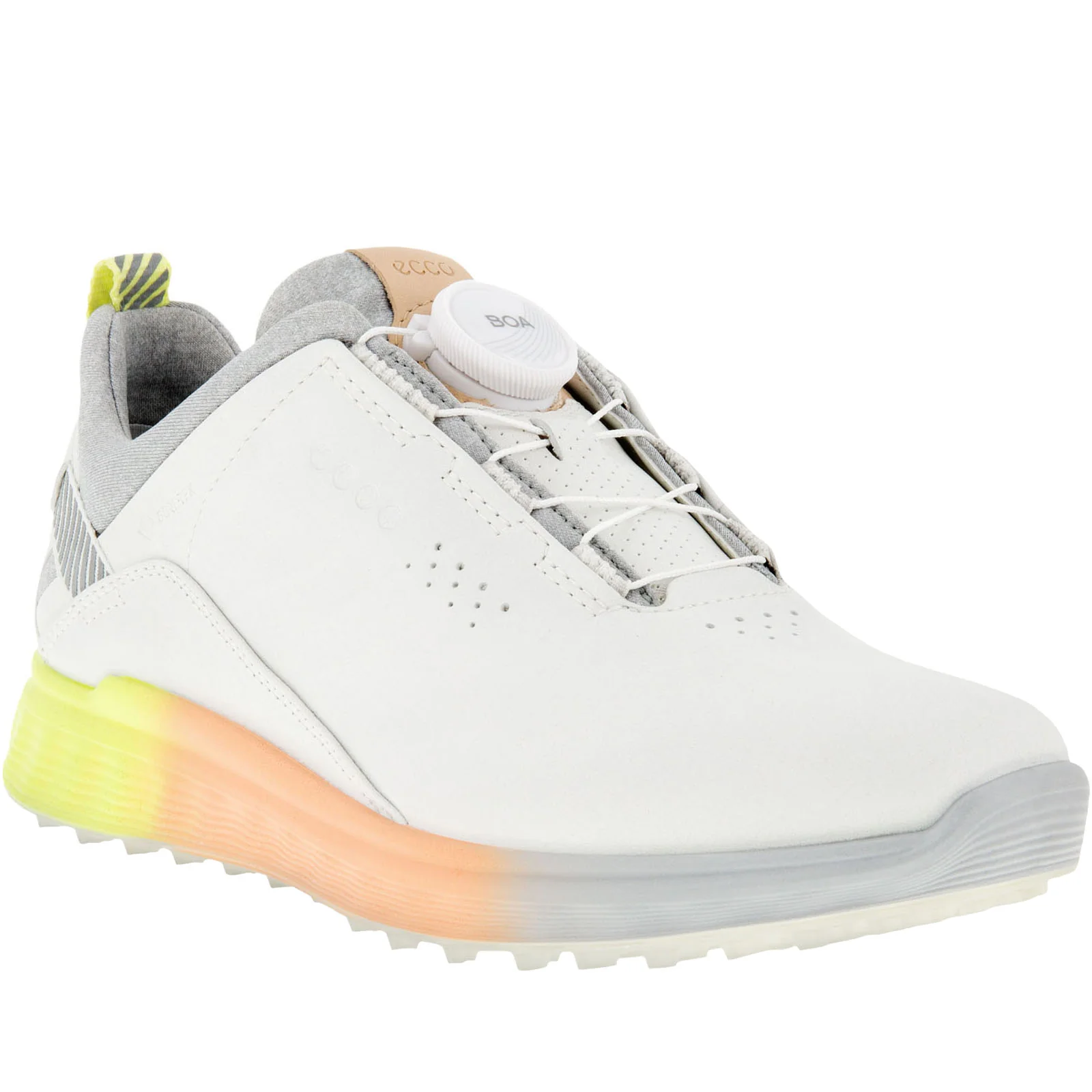 ECCO Womens S-Three GORE-TEX Leather Golf Shoes - Image 3