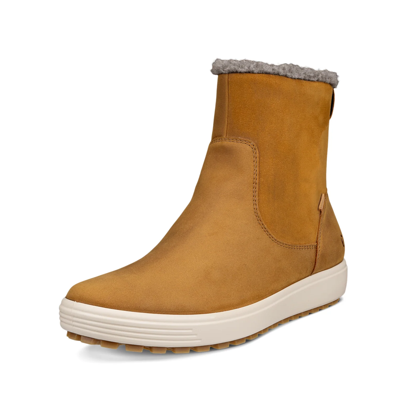 ECCO Womens Soft 7 Tred Nubuck Leather Boots - Image 3