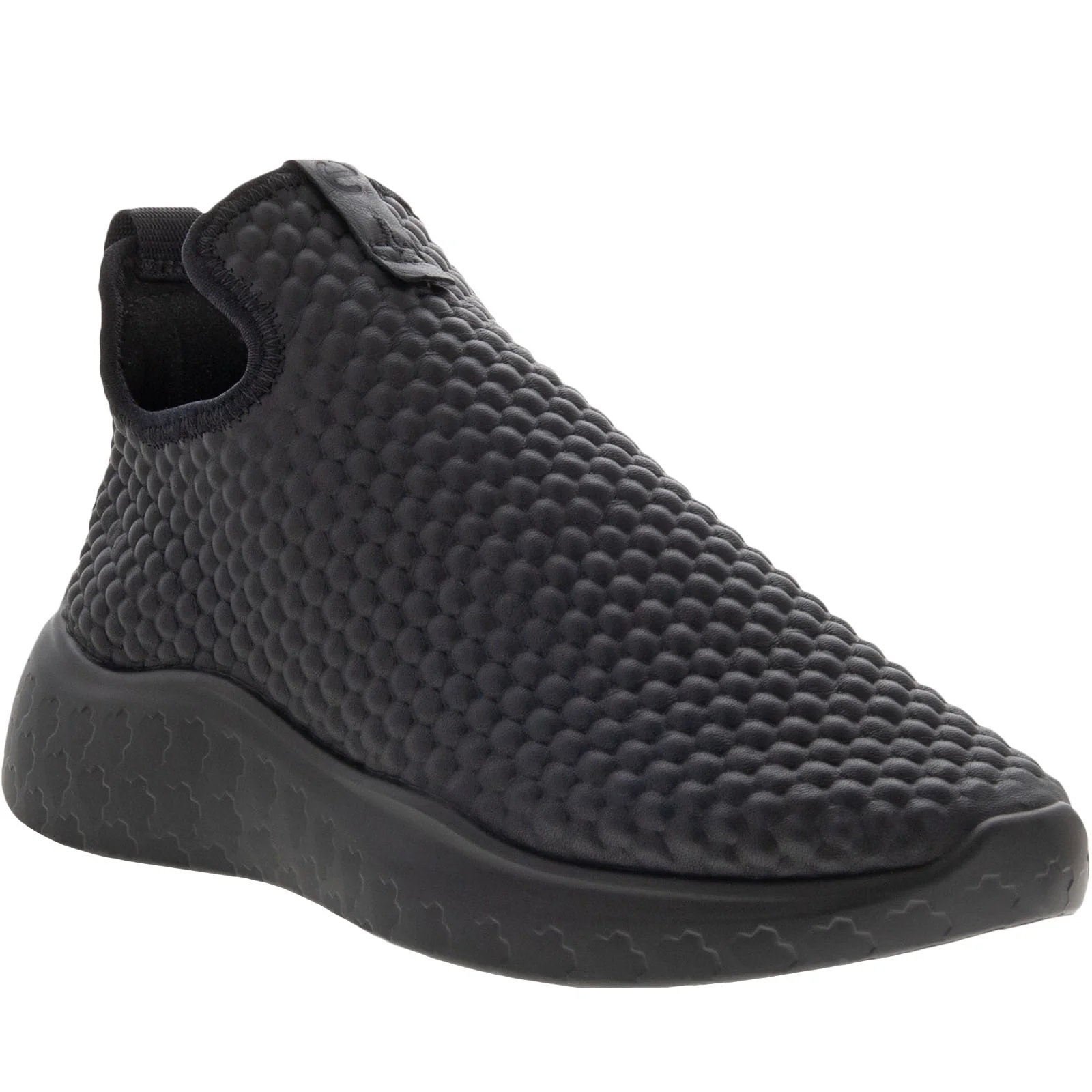 ECCO Womens Therap Futuristic Leather Slip On Stretch Trainers Shoes - Image 2