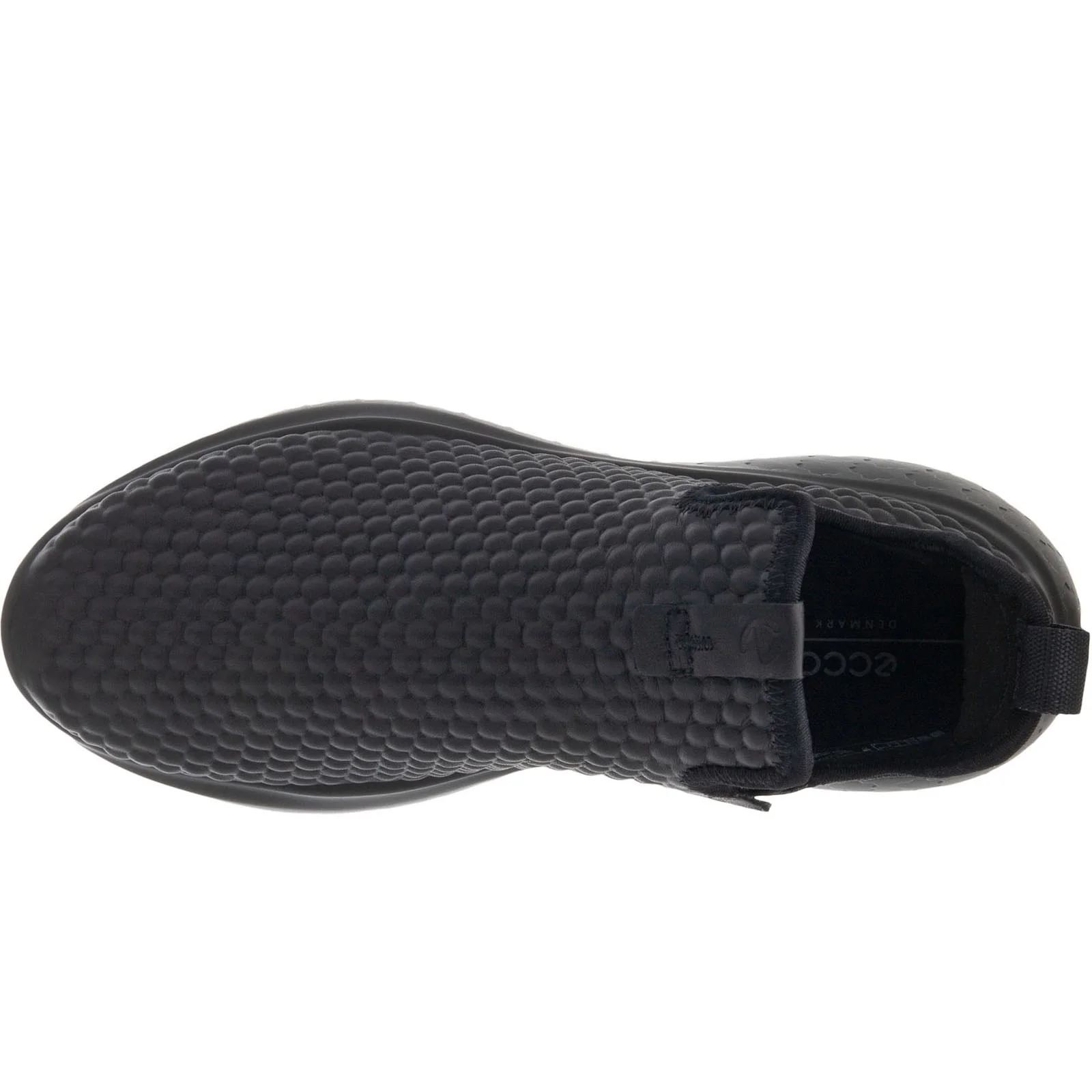 ECCO Womens Therap Futuristic Leather Slip On Stretch Trainers Shoes - Image 6