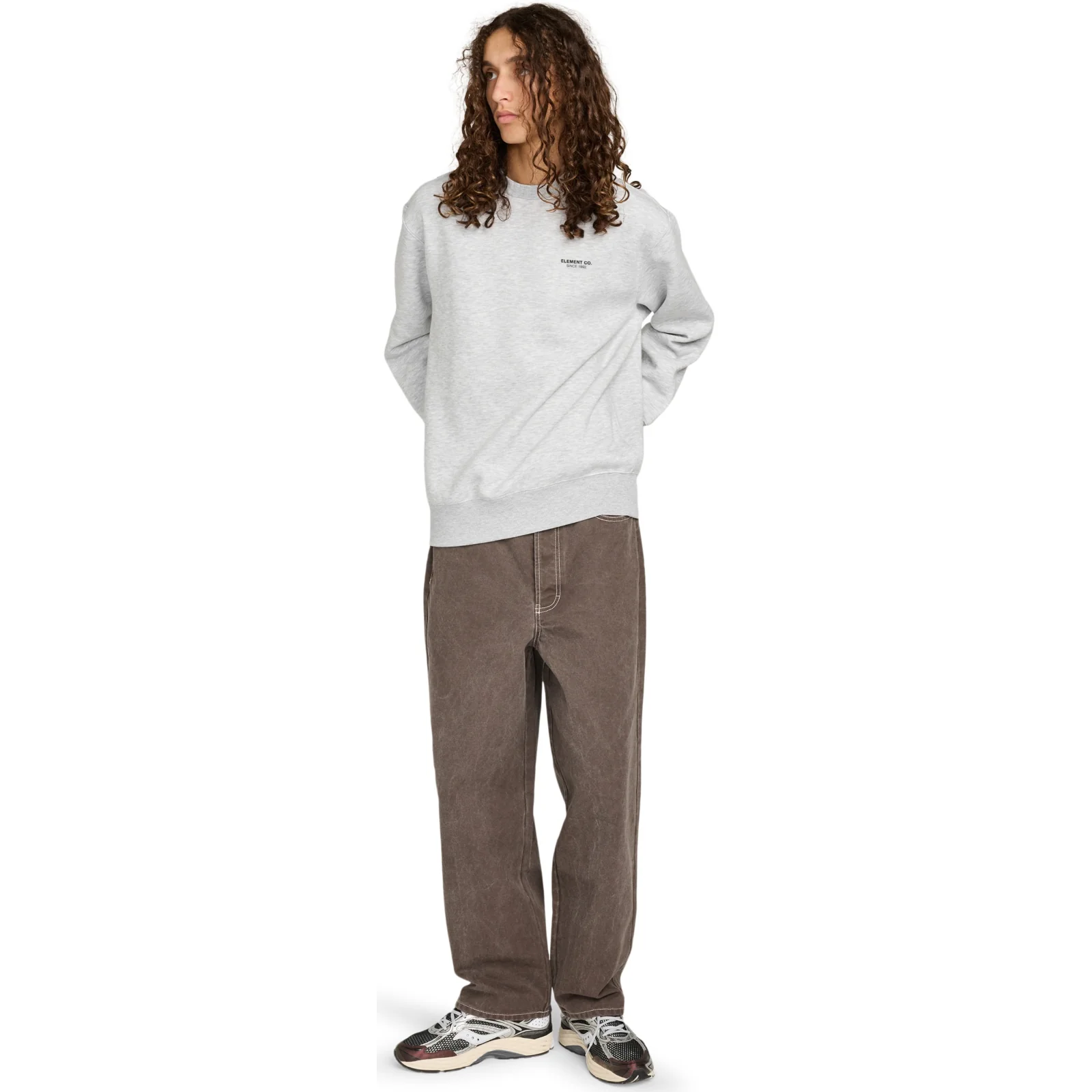 Element Mens Element Co Crew Neck Sweatshirt - Image 16