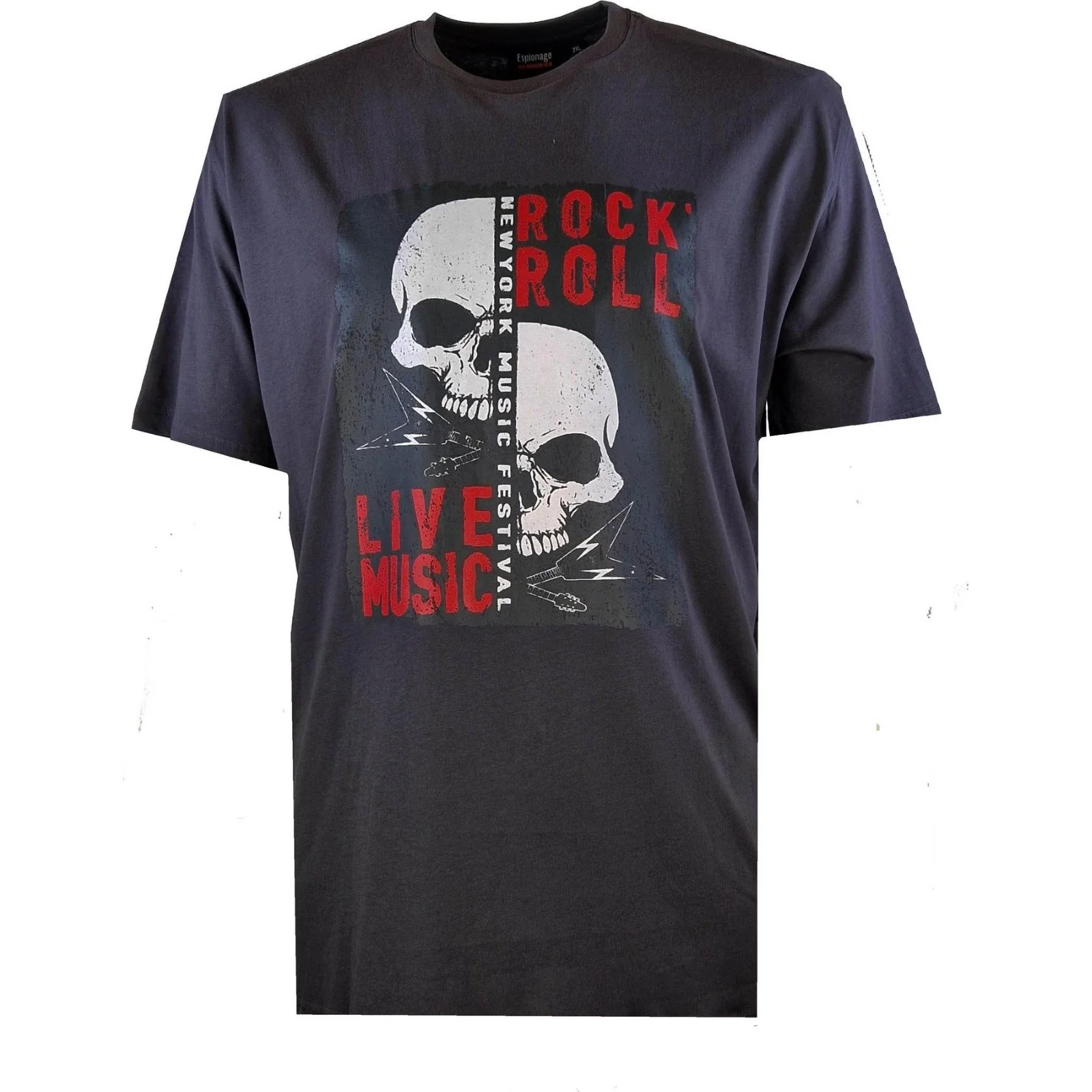 Espionage Mens Print Big & Tall Short Sleeve T-Shirt - Image 4
