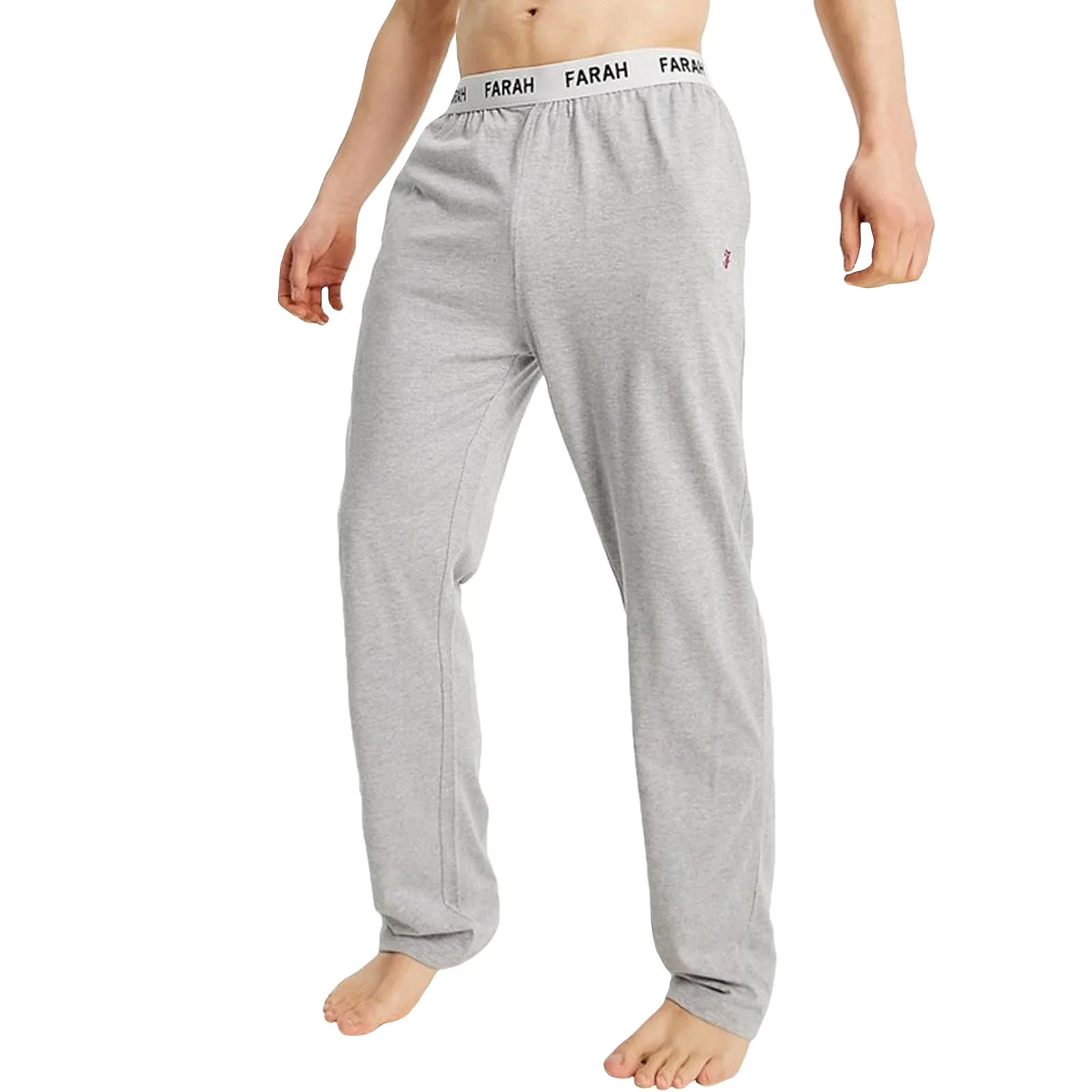 Farah Mens Greshem Cotton Elasticated Waist Lounge Pants - Image 3