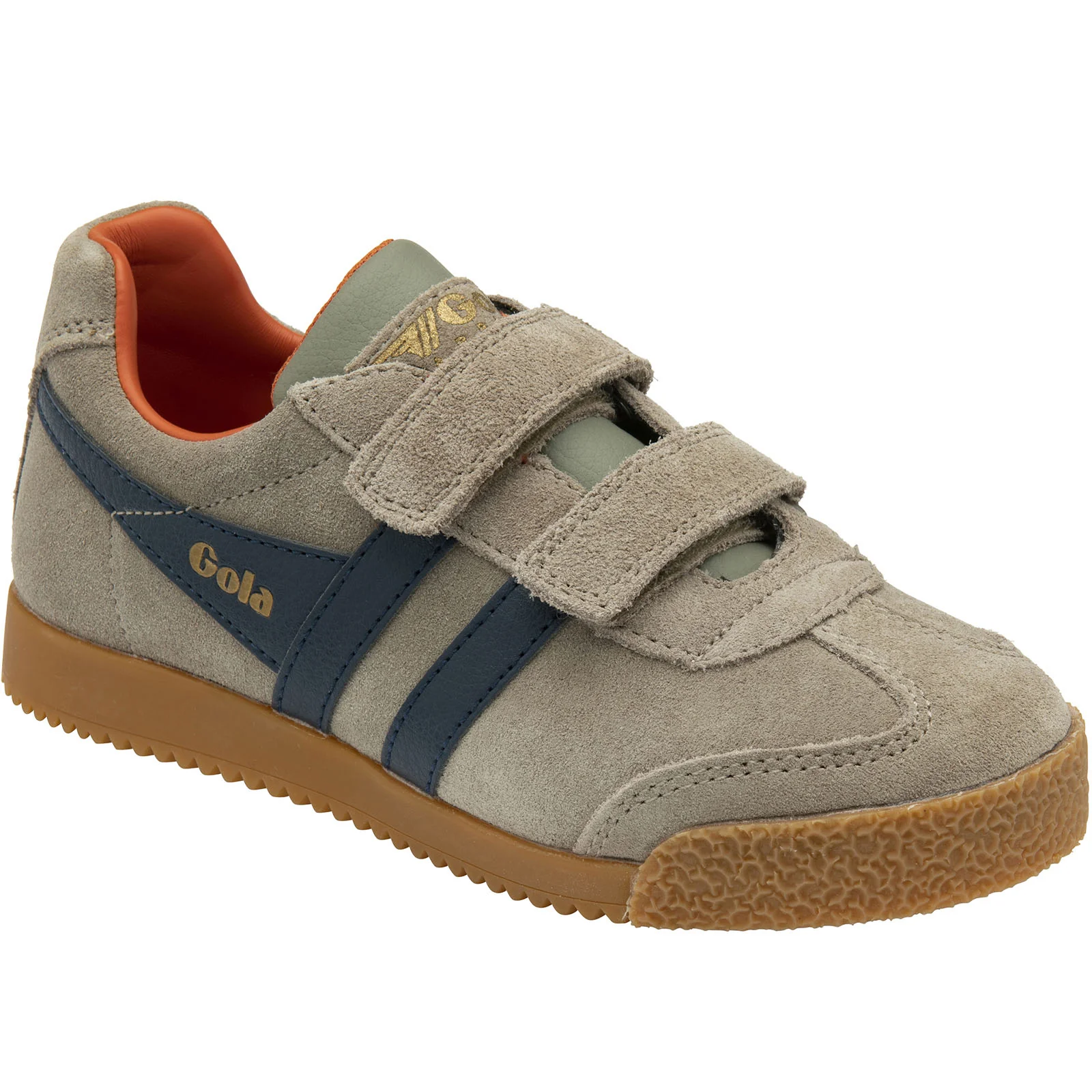 Gola Classic Kids Harrier Strap Retro Trainers - Image 4