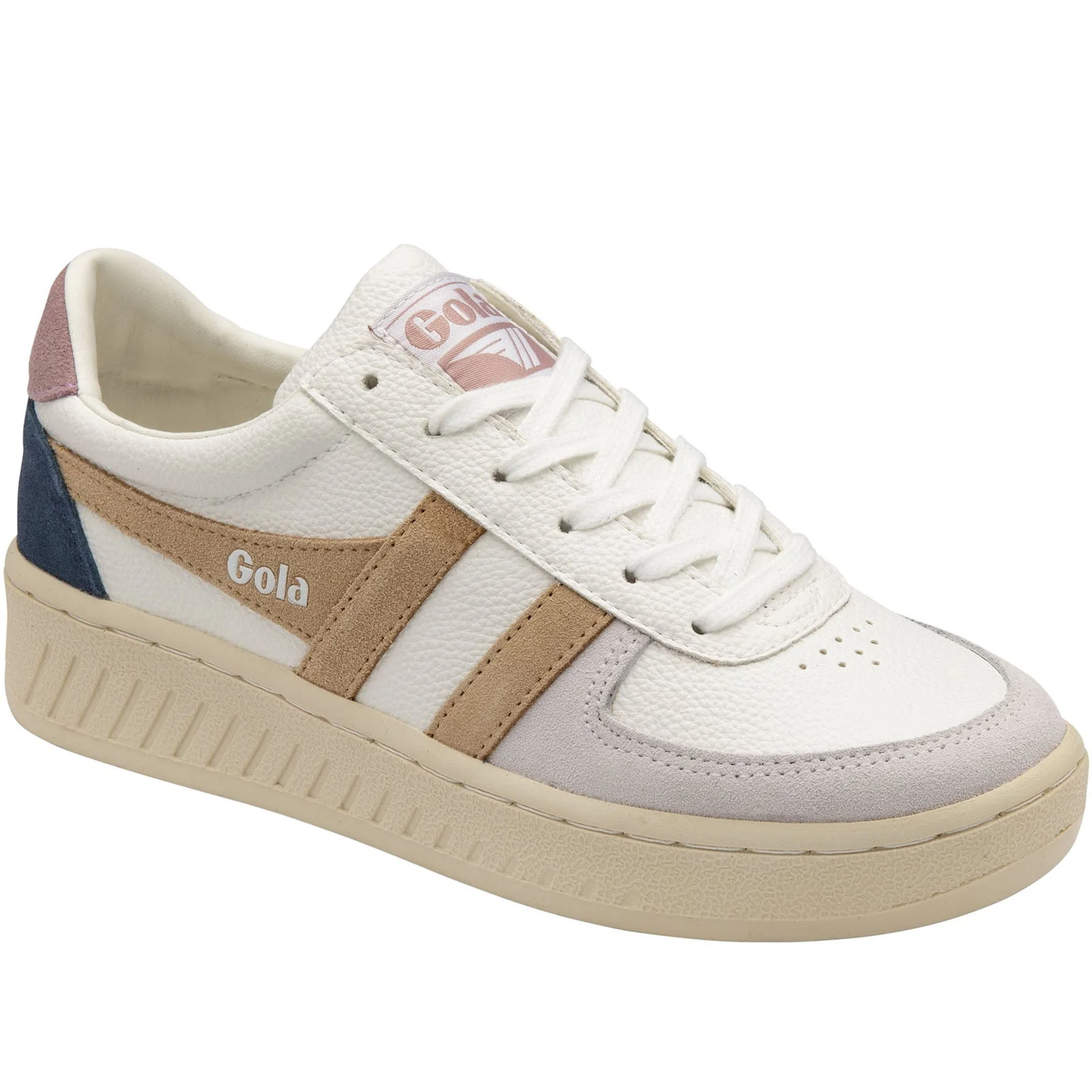 Gola Classic Womens Grandslam Trident Leather Trainers - Image 5