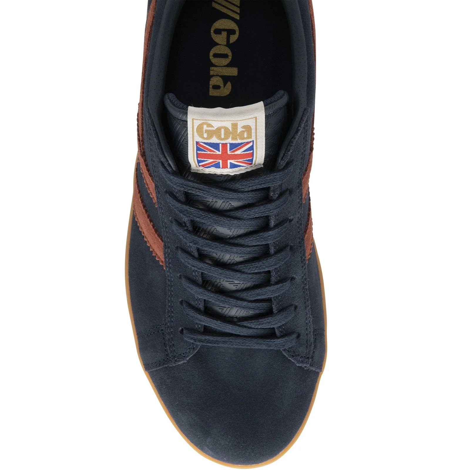 Gola Classics Mens Equipe Suede Low Rise Trainers - Image 6
