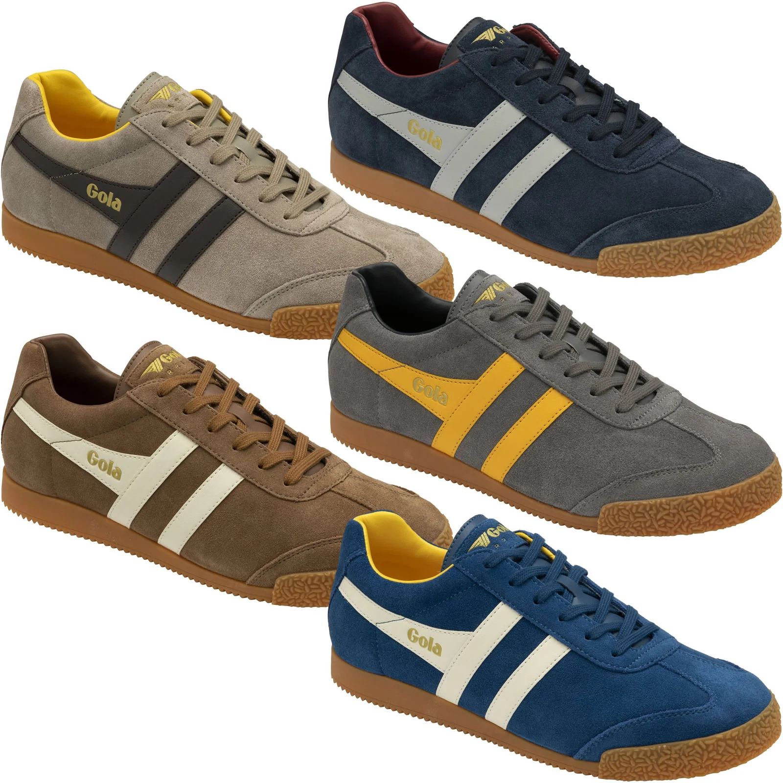 Gola Classics Mens Harrier Suede Trainers